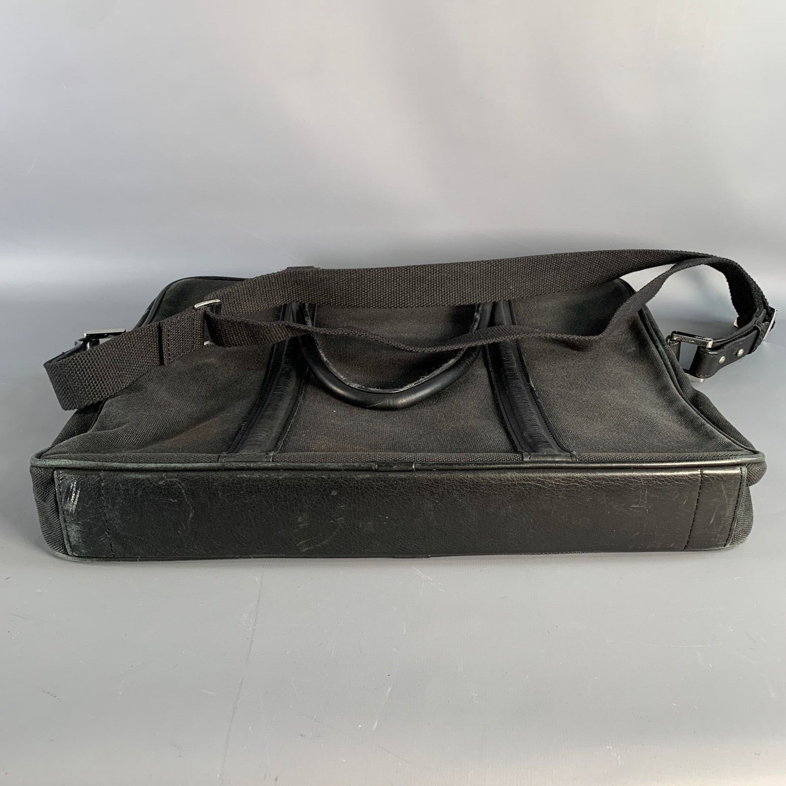 WANT Les Essentiels WANT LES ESSENTIELS DE LA VIE Black Cotton Laptop Bag Size ONE SIZE - 5 Thumbnail