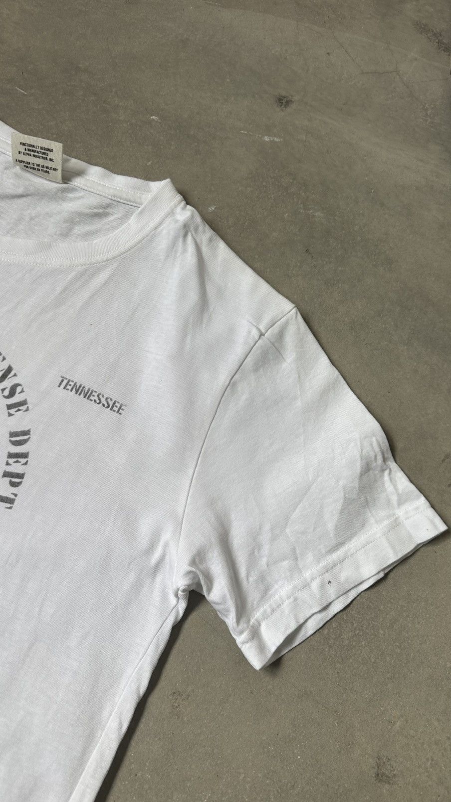 Alpha Industries VINTAGE ALPHA INDUSTRIES TEE Size US M / EU 48-50 / 2 - 3 Thumbnail