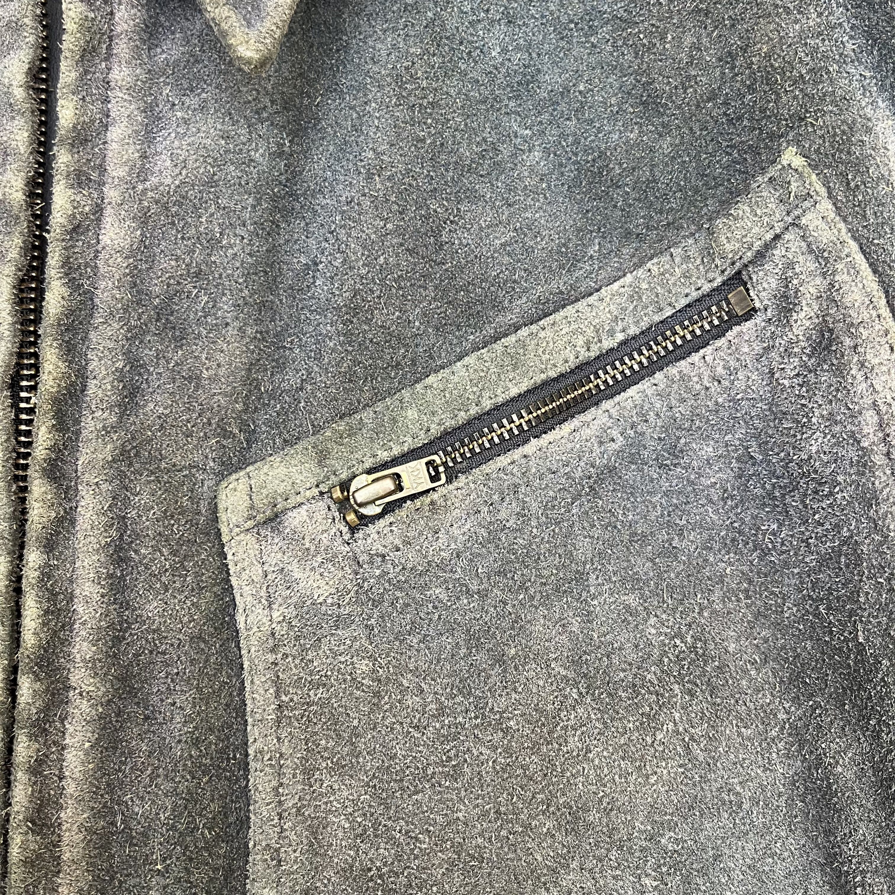 Other Roughout Cow Suede Western Leather Jacket Vintage Streetwear Size US M / EU 48-50 / 2 - 8 Thumbnail