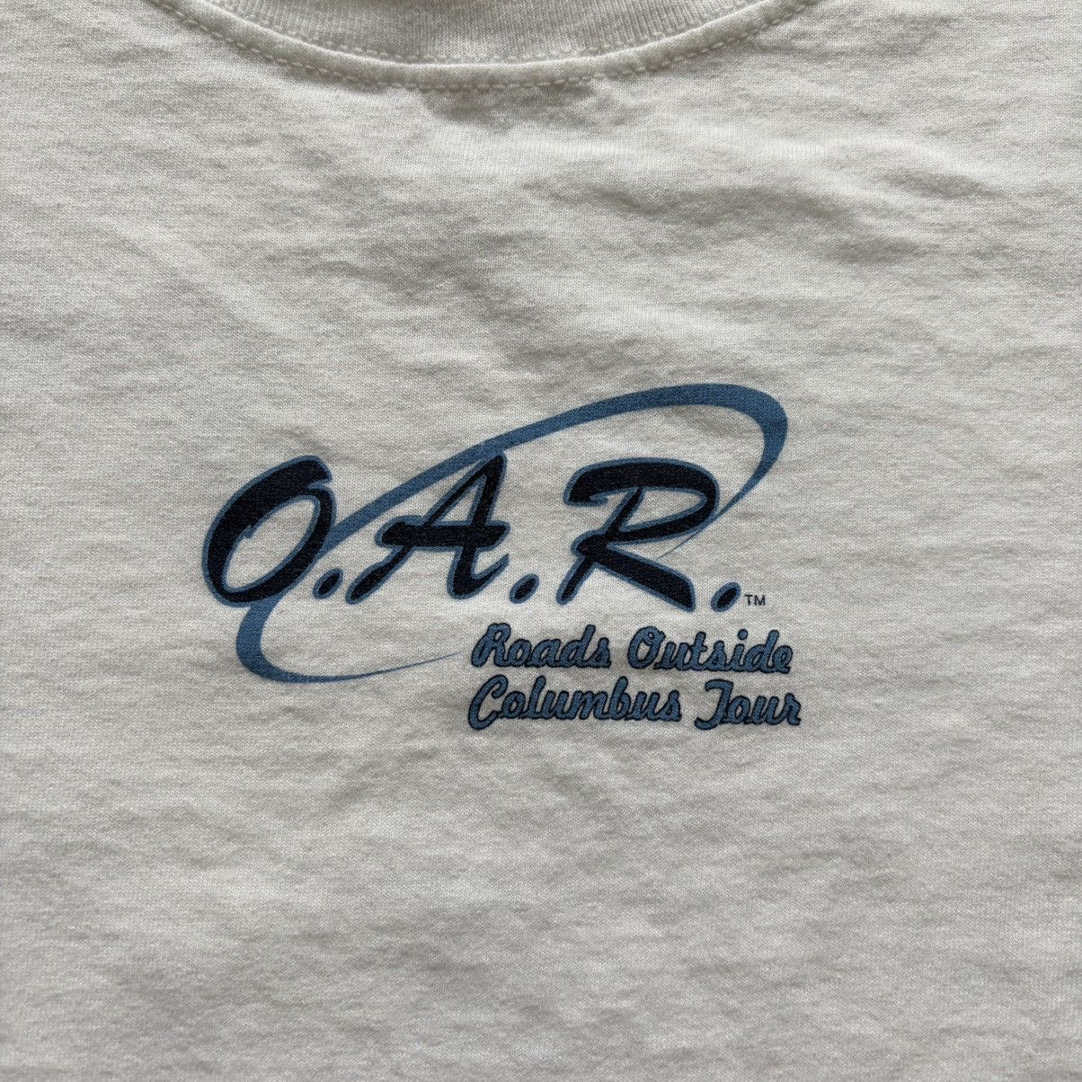 Anvil Vintage 2003 O.A.R. Roads Outside Columbus Tour T Shirt Tee Size US M / EU 48-50 / 2 - 4 Thumbnail
