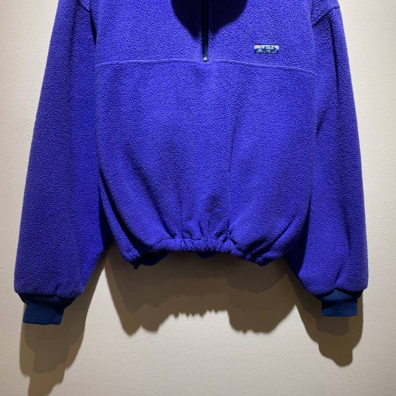 Eddie Bauer 80s Eddie Bauer Fleece Half Zipper Vintage Sweatshirt Size US L / EU 52-54 / 3 - 3 Thumbnail