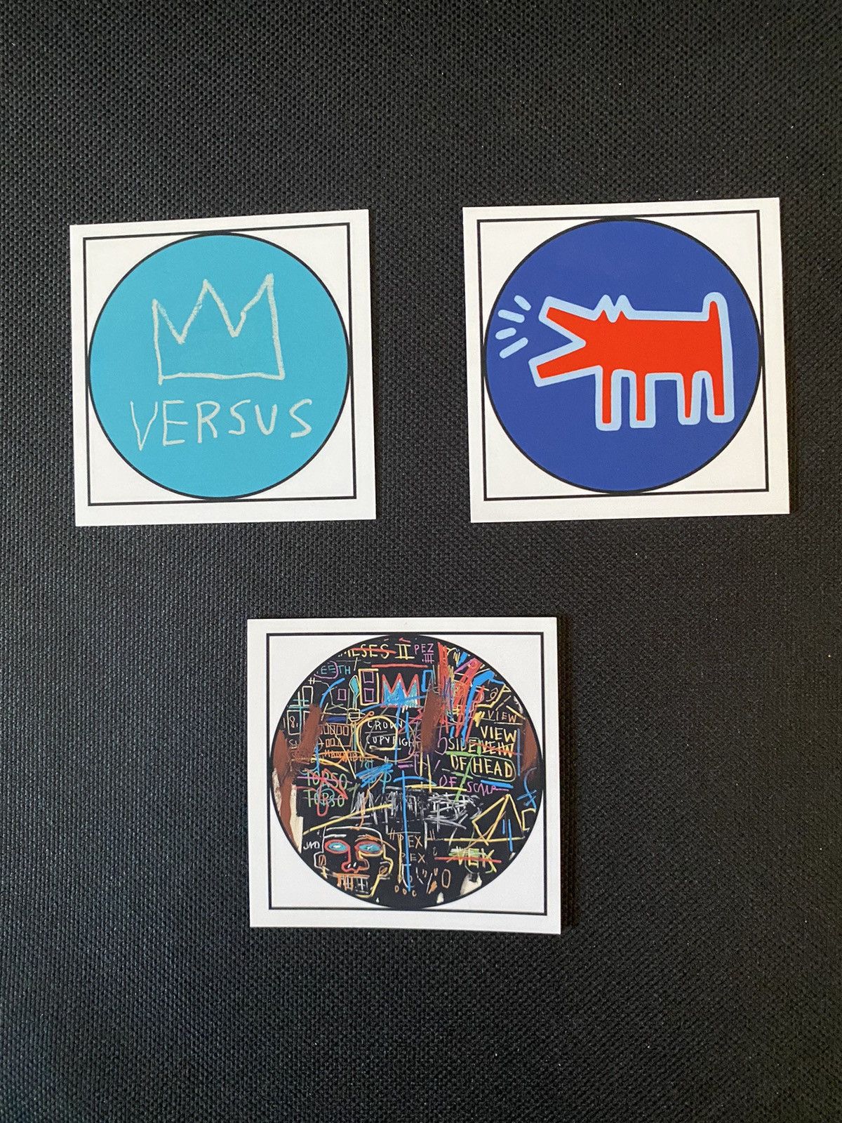 MoMA Art card set Kenny Scharf Basquiat Kaws Keith haring Size ONE SIZE - 3 Thumbnail