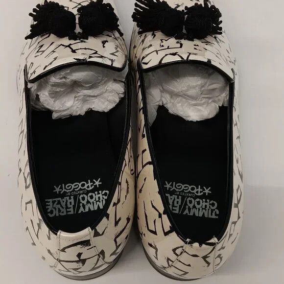 Jimmy Choo Jimmy Choo Patent Foxley Eric Haze Poggy Loafers - EU45/US12 Size US 12 / EU 45 - 10 Thumbnail