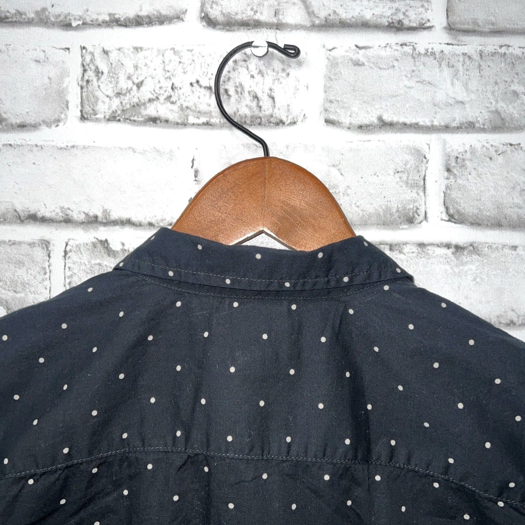 Ralph Lauren DENIM & SUPPLY Black Button-Up Shirt Womens Size L Size L / US 10 / IT 46 - 5 Thumbnail
