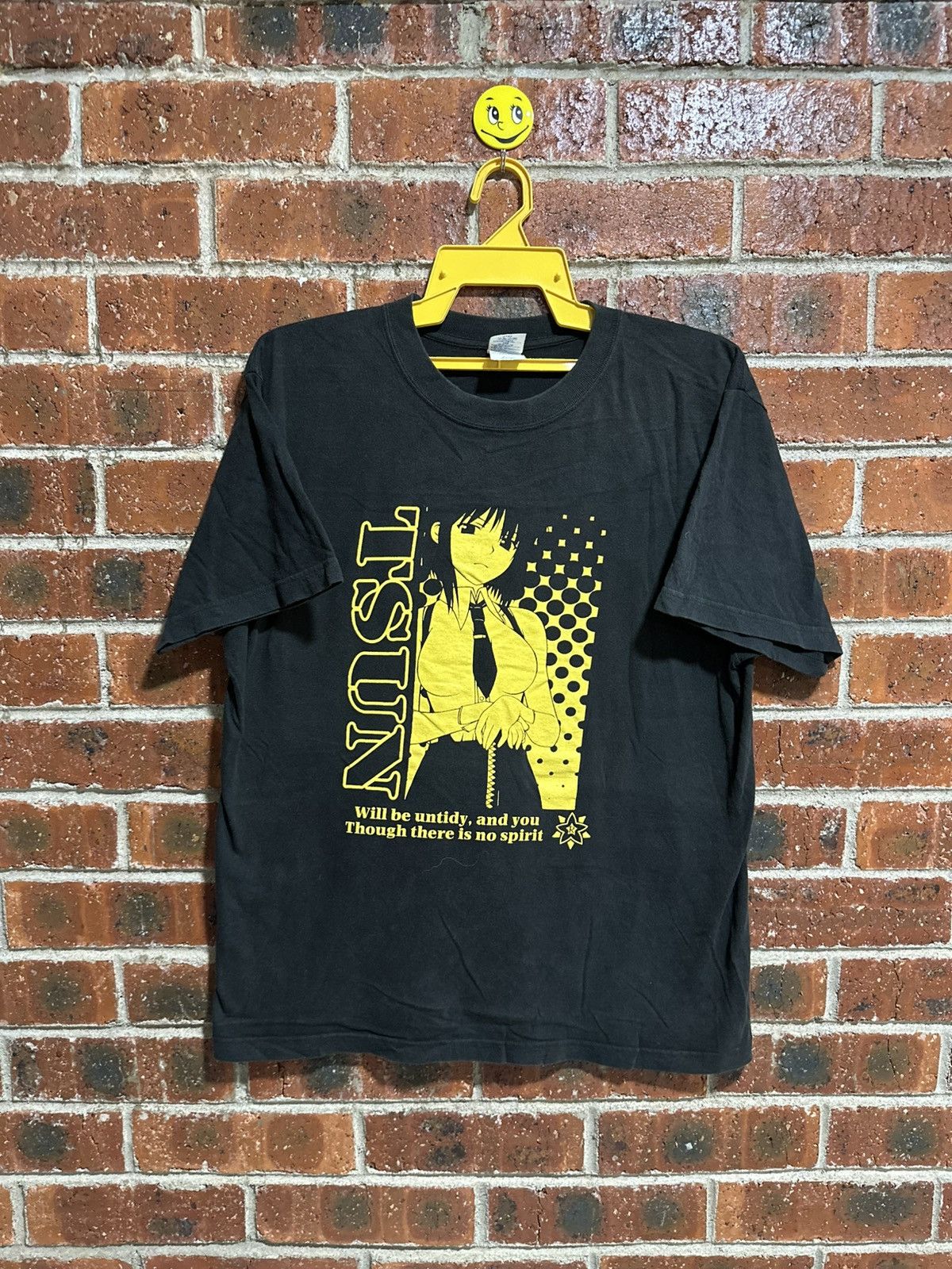 Anime × Japanese Brand × Vintage Vintage TsunDere Tsun Girl Faded Tee Size US L / EU 52-54 / 3 - 1 Thumbnail