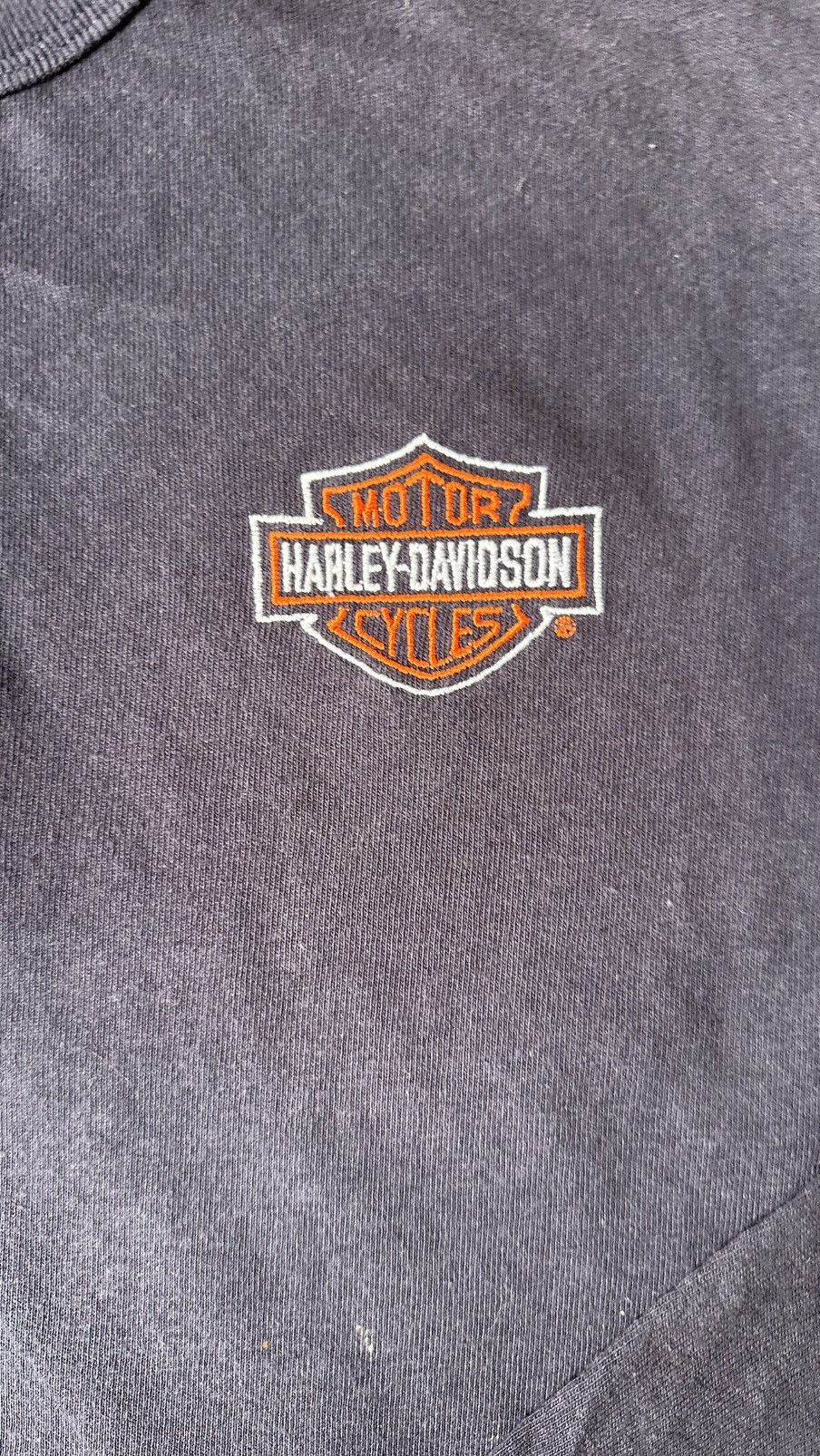 Harley Davidson VINTAGE Y2K HARLEY DIVIDSON BUTTON LS TEE Size US L / EU 52-54 / 3 - 2 Thumbnail