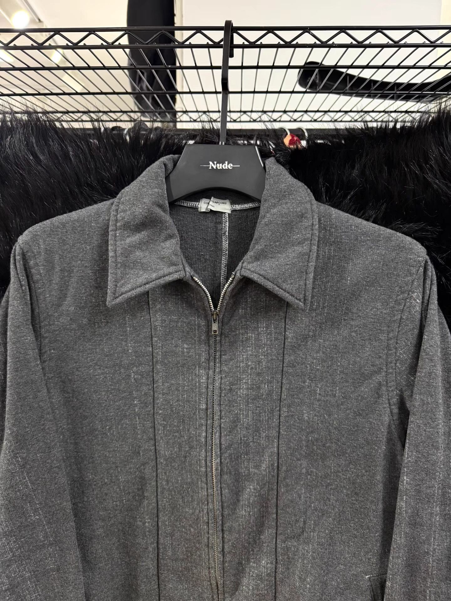 Comme des Garcons Homme Comme des Garçons Homme 90s Vintage Zip-Up Jacket K20 Size US XL / EU 56 / 4 - 3 Thumbnail