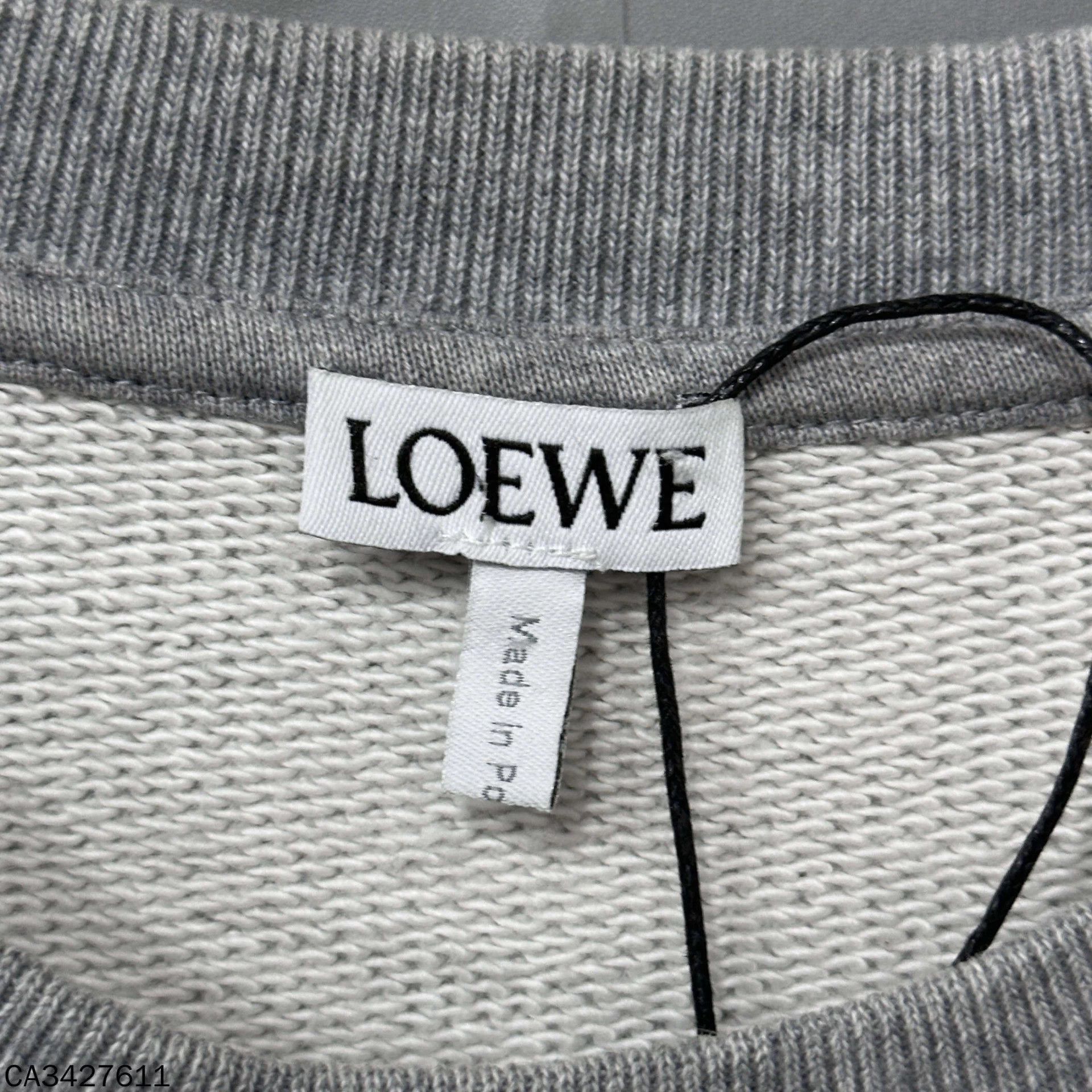 Loewe LOEWE color blocked embroidered logo sweatshirt M Size US M / EU 48-50 / 2 - 5 Thumbnail