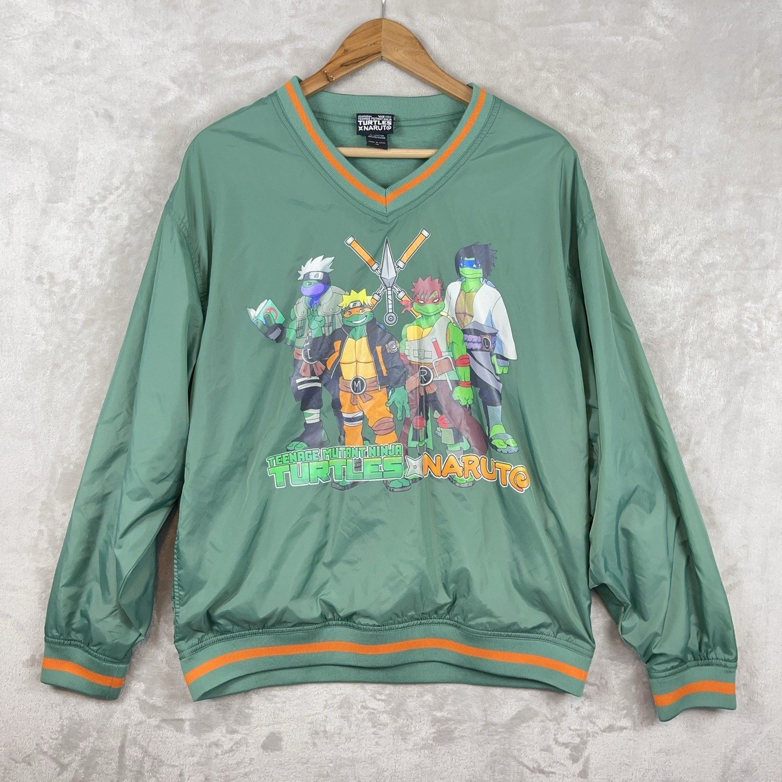 Nickelodeon TMNT x Naruto Windbreaker Nickelodeon Colab Anime Streetwear Size US M / EU 48-50 / 2 - 1 Thumbnail