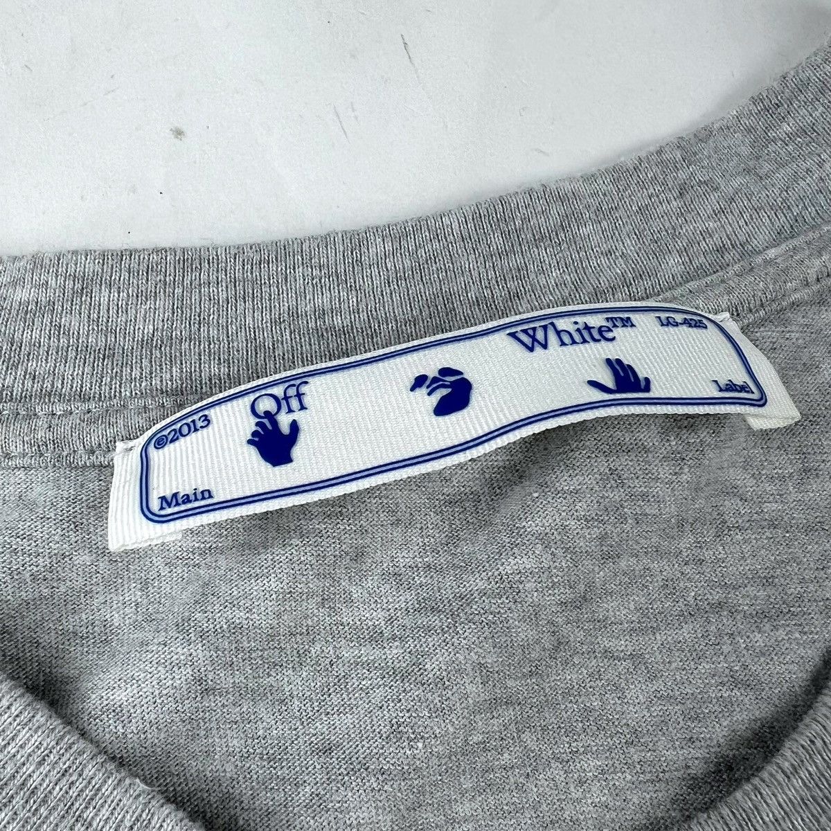Off-White Off-White Marker Arrows Grey T Shirt Size US L / EU 52-54 / 3 - 4 Thumbnail