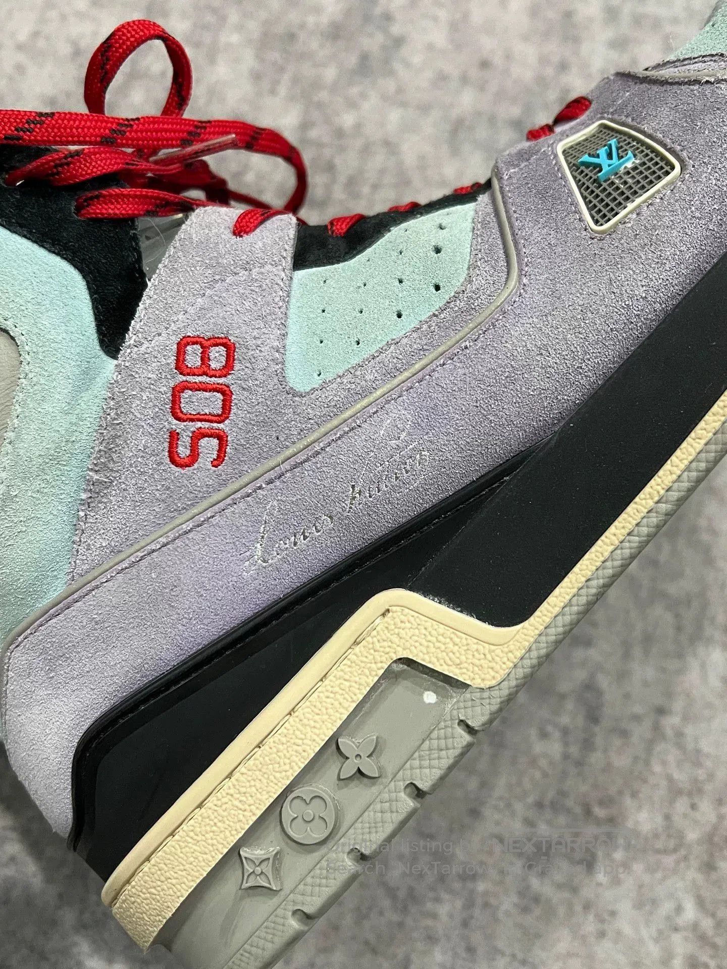 Louis Vuitton Lv拼色高帮trainer high. Size US 10 / EU 43 - 8 Thumbnail
