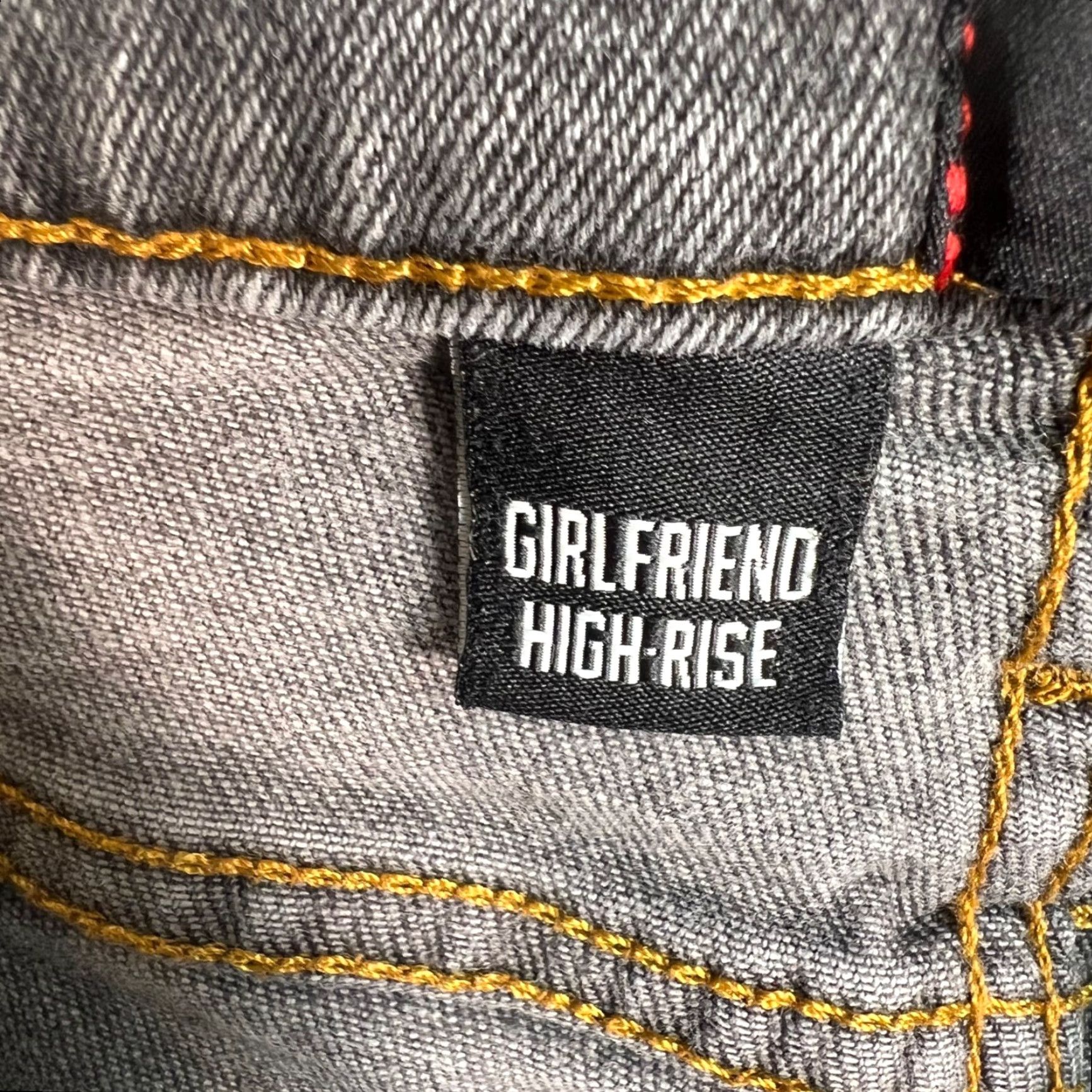 Urban Outfitters VINTAGE BDG Urban Outfitters Womens 26 Girlfriend High-Rise Jeans Gray Denim Size 26" / US 2 / IT 38 - 5 Thumbnail