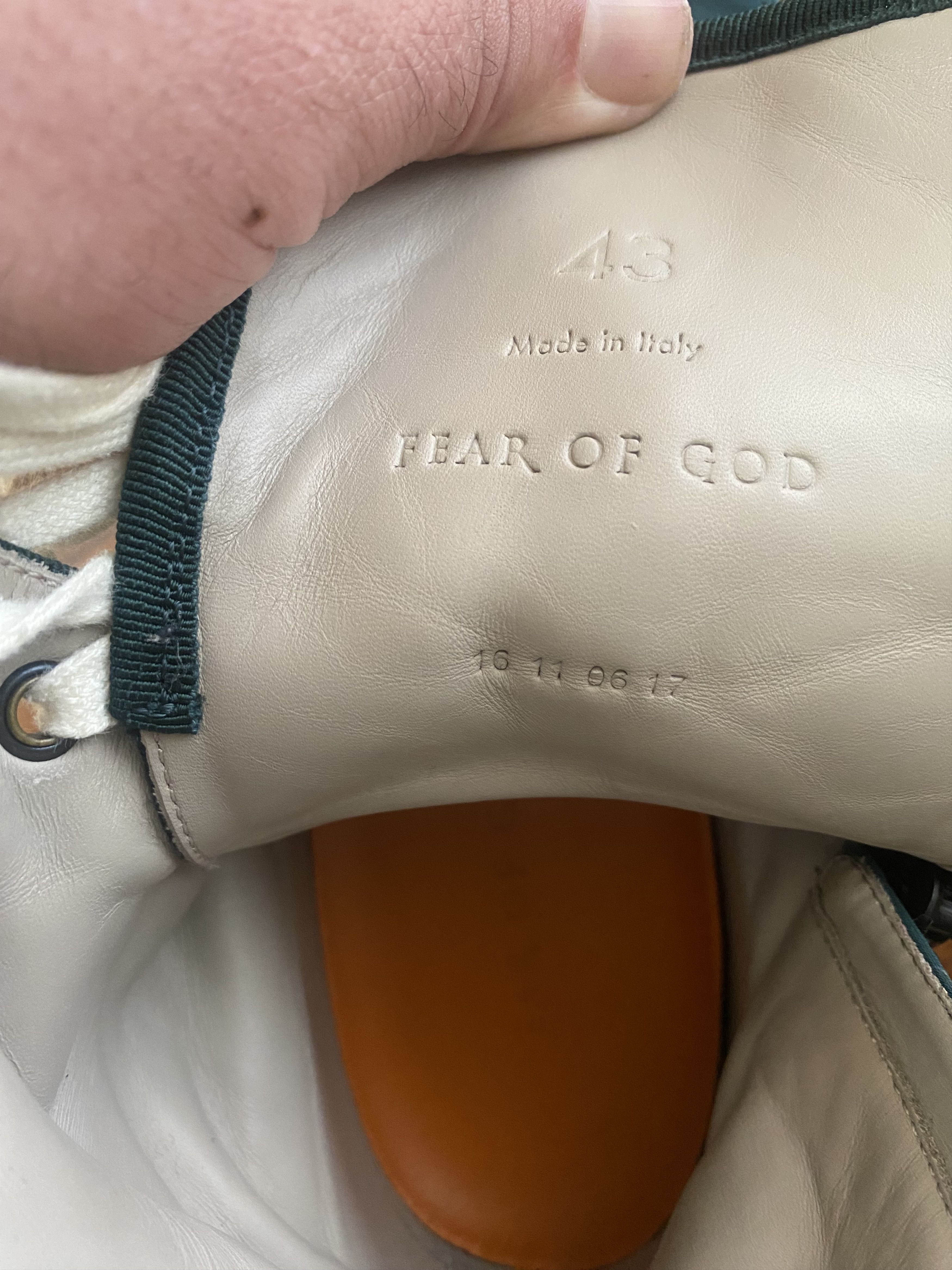 Fear of God Military Sneakers Size US 10 / EU 43 - 7 Thumbnail