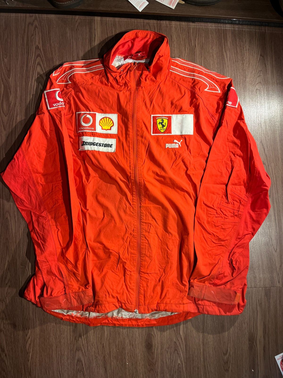 Scuderia Ferrari Vodafone F1 Team Long Sleeve Polo Shirt