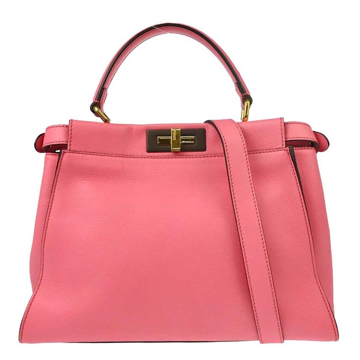 Fendi Fendi Peekaboo Essential Bag Leather Size ONE SIZE - 1 Thumbnail