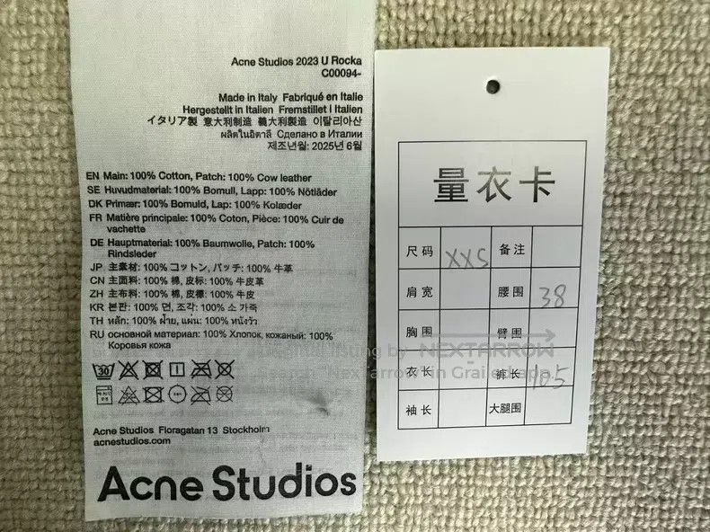 Acne Studios Acne Studios size XXS Retro Washed Ultra Loose Mid Rise Jea Size US 26 / EU 42 - 5 Thumbnail