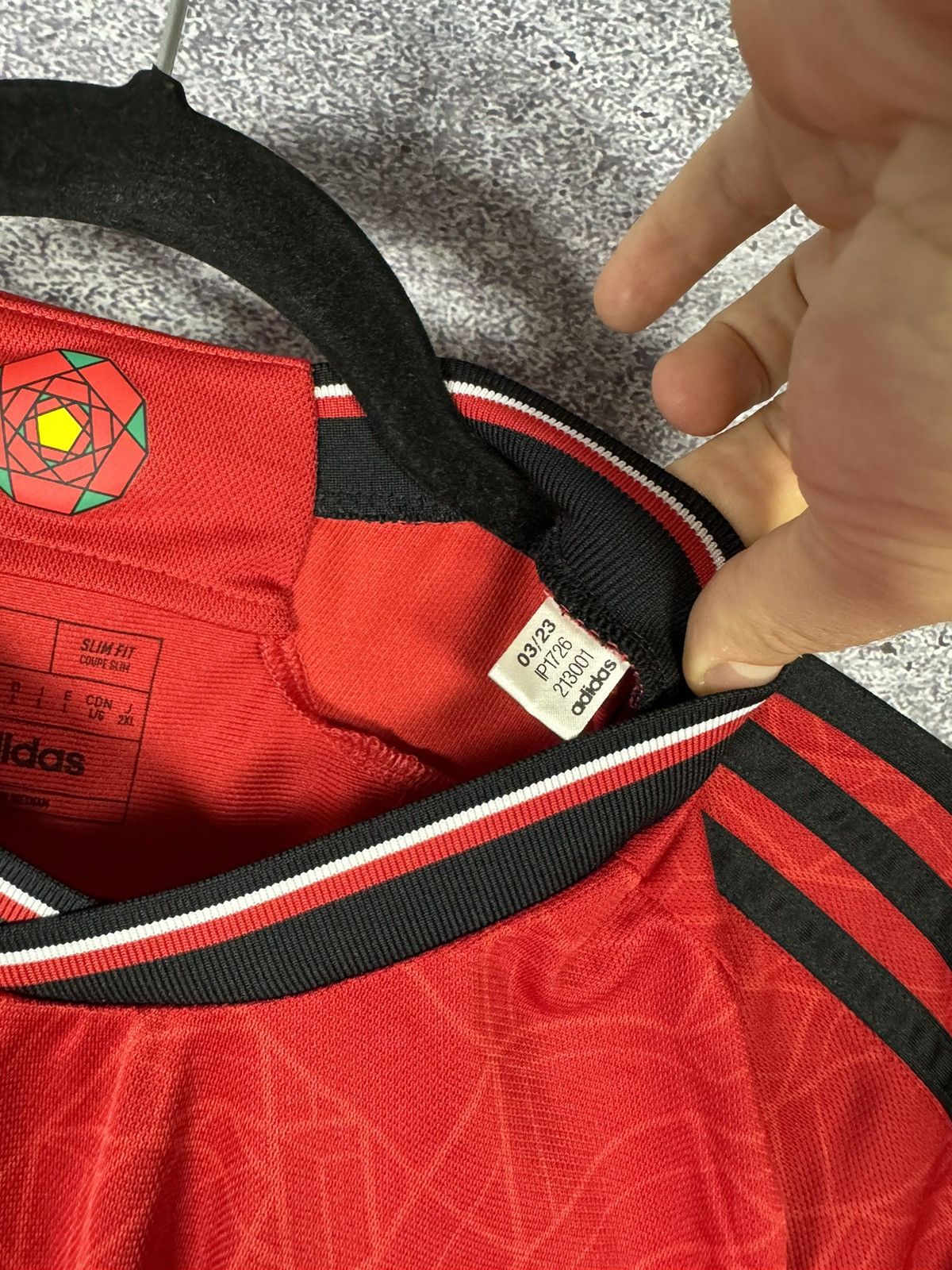 Adidas × Vintage Vintage Manchester United 2023/24 Adidas Soccer Jersey Large Size US L / EU 52-54 / 3 - 10 Thumbnail