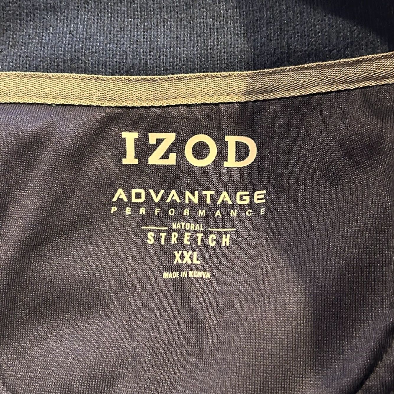 Izod IZOD Men's Sweater Pullover 2XL Green Fleece Cotton Classic Preppy Quarter Zip Pullover Shirt Mens Size US XXL / EU 58 / 5 - 5 Thumbnail