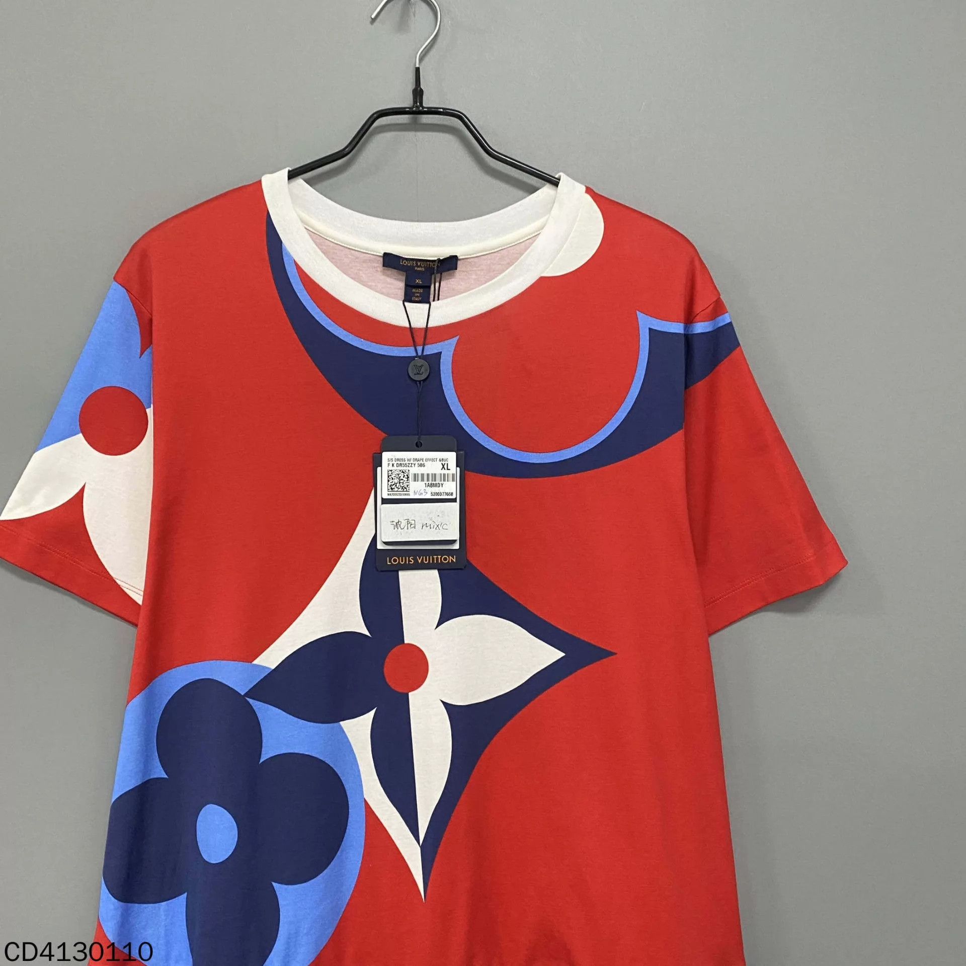Louis Vuitton LV color blocked three-flower new dress XL Size XL / US 12-14 / IT 48-50 - 2 Thumbnail