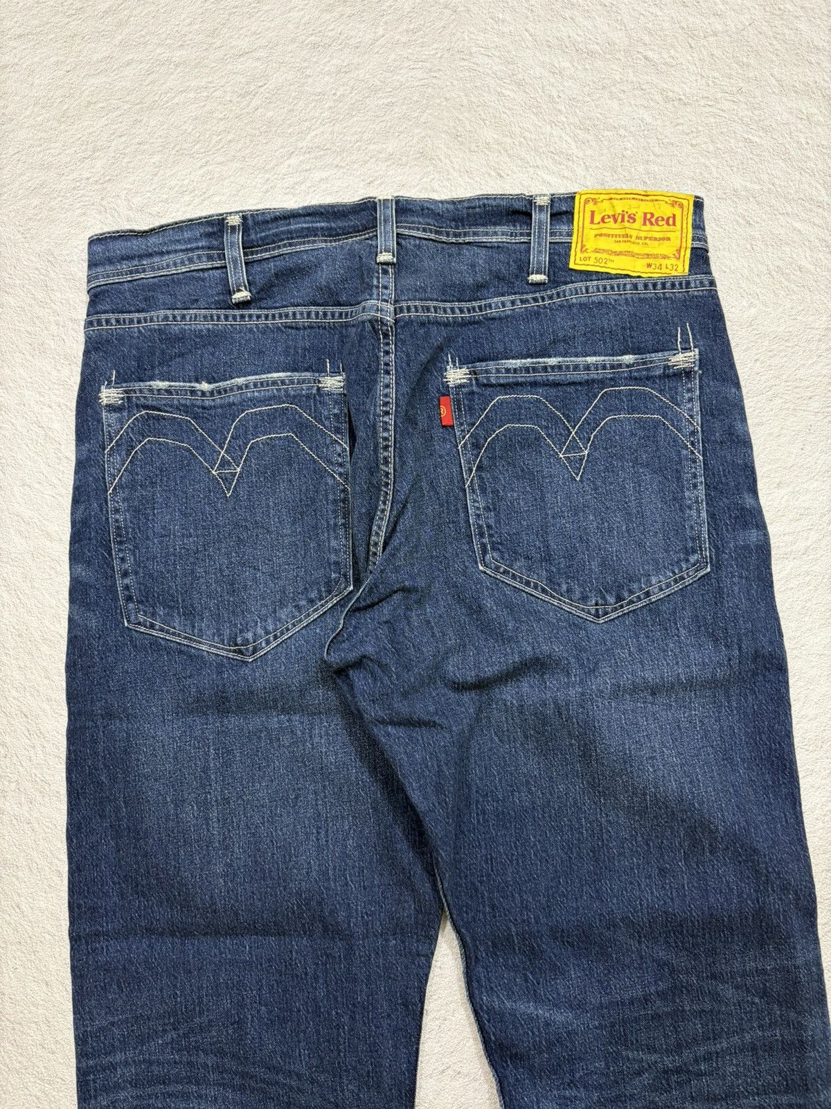 Kapital Vintage Levis Red japan Denim pants Size US 34 / EU 50 - 10 Thumbnail