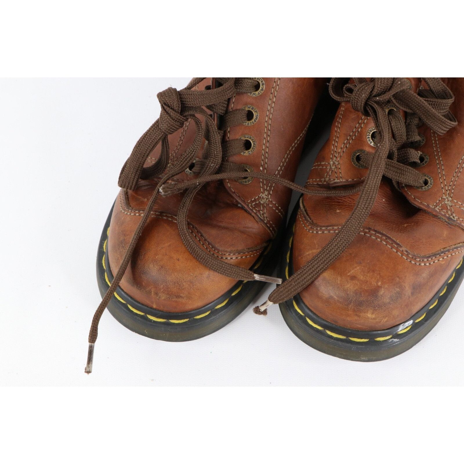 Dr. Martens × Vintage Vintage Dr Martens Goth EDM Chunky Platform Leather Shoes Size US 9 / EU 42 - 7 Thumbnail