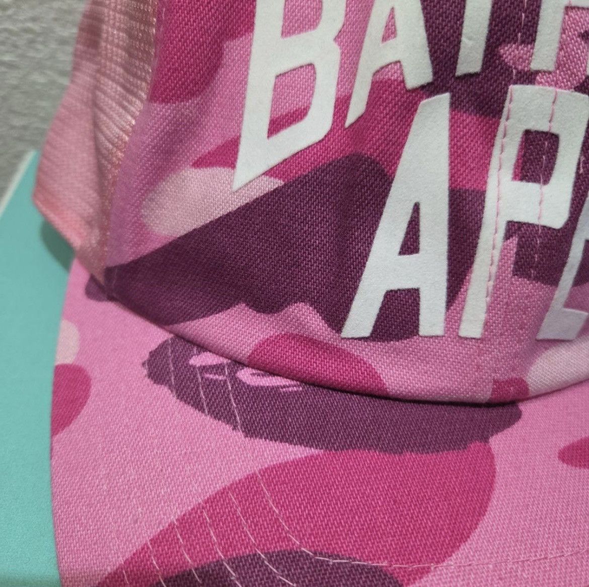 Bape RARE OG 2006 A BATHING APE PINK CAMO NYC GOTHAM CITY TRUCKER Size ONE SIZE - 2 Thumbnail