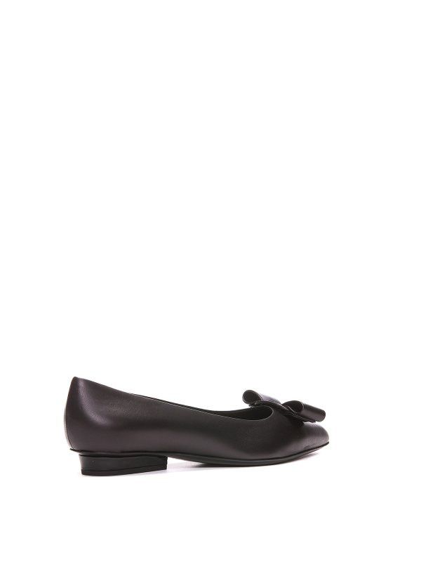 Salvatore Ferragamo o1y0426 Ballet Flats in Black Size US 6 / IT 36 - 2 Thumbnail