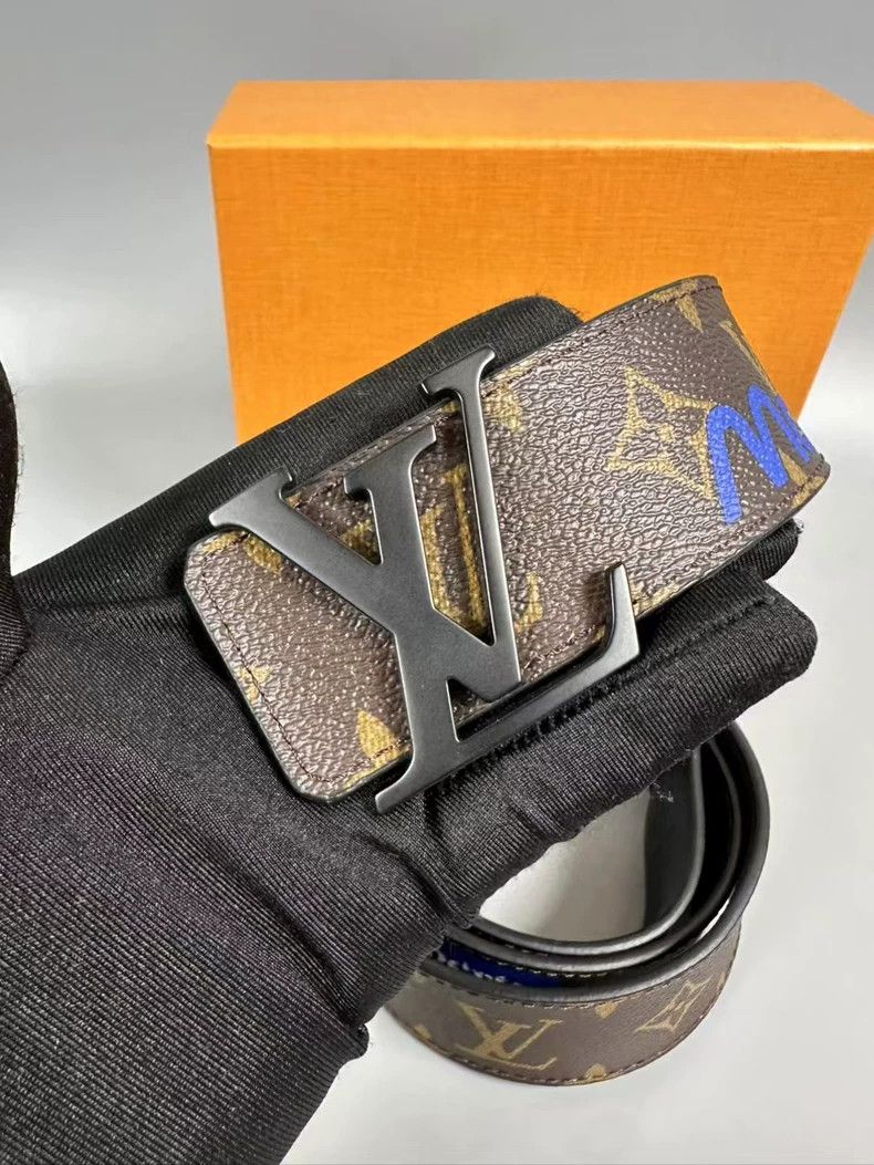 Louis Vuitton Louis Vuitton Monogram Logo Belt - dmc Size ONE SIZE - 1 Thumbnail