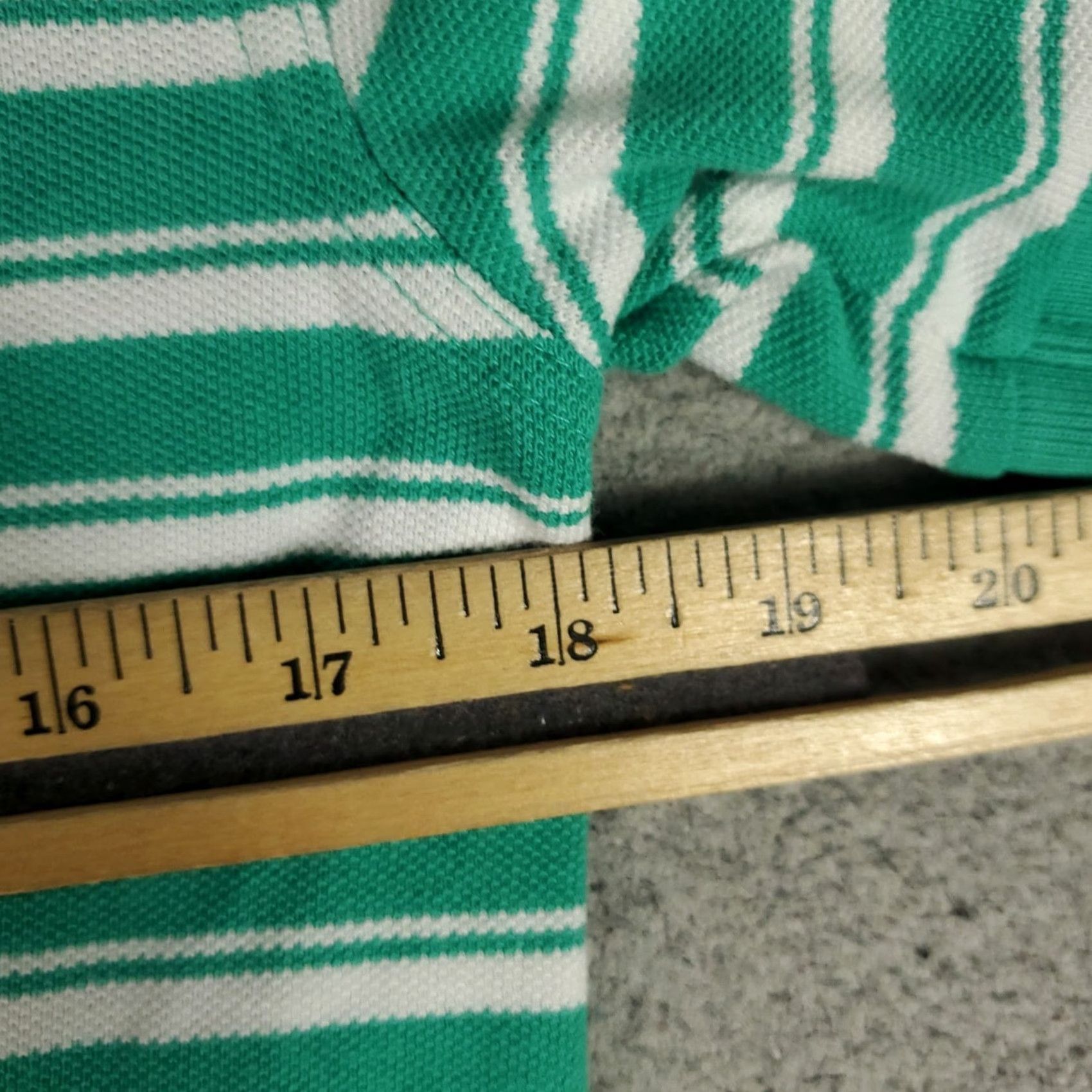 Brooks Brothers Brooks Brothers Polo Shirt Mens S Green Striped Short Sleeve Polo Shirt Slim Fit Button Collar Classic Preppy Wide 1 Size US S / EU 44-46 / 1 - 5 Thumbnail