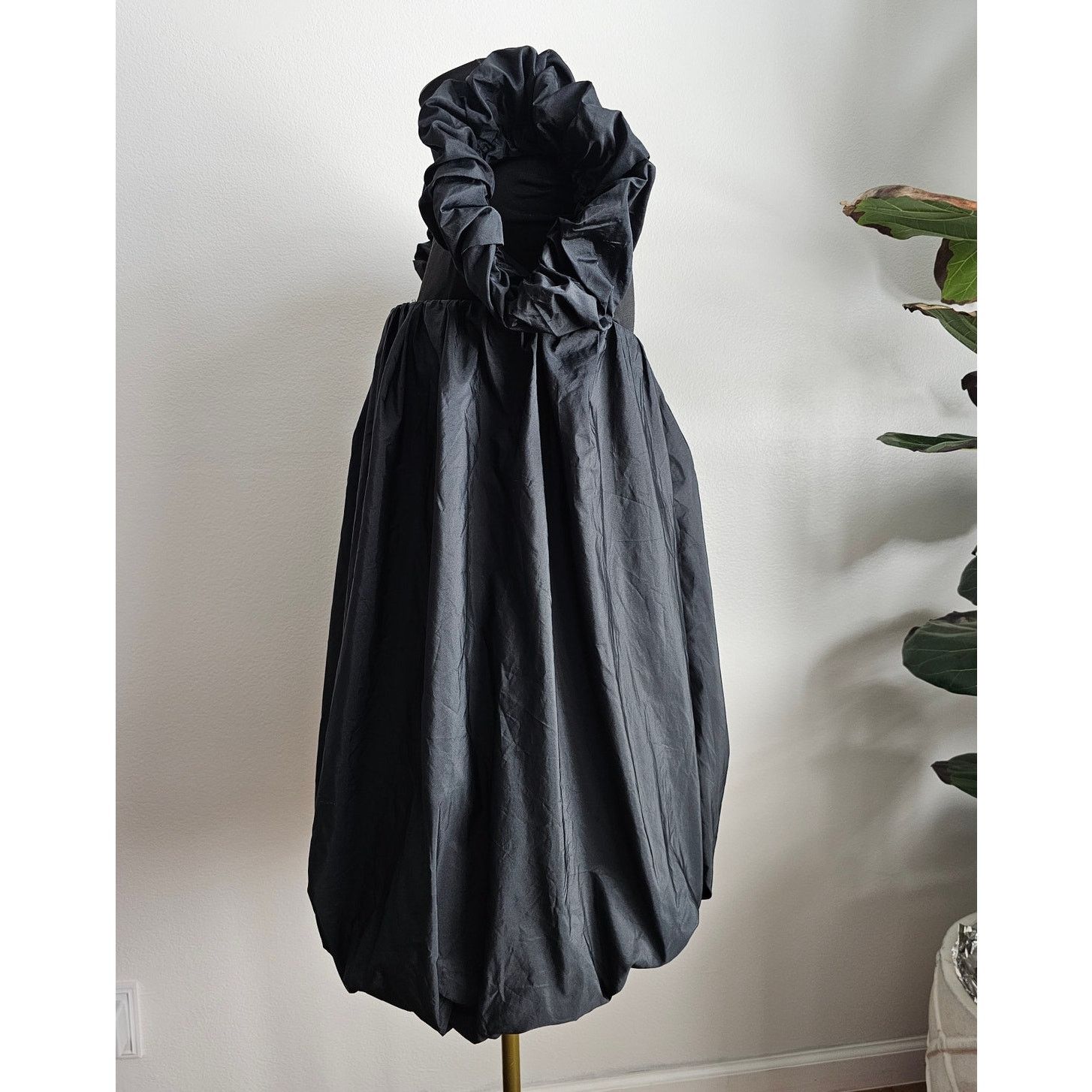 Zara ZARA Voluminous Off Shoulder Taffeta Mini Cocktail Dress M Size M / US 6-8 / IT 42-44 - 3 Thumbnail