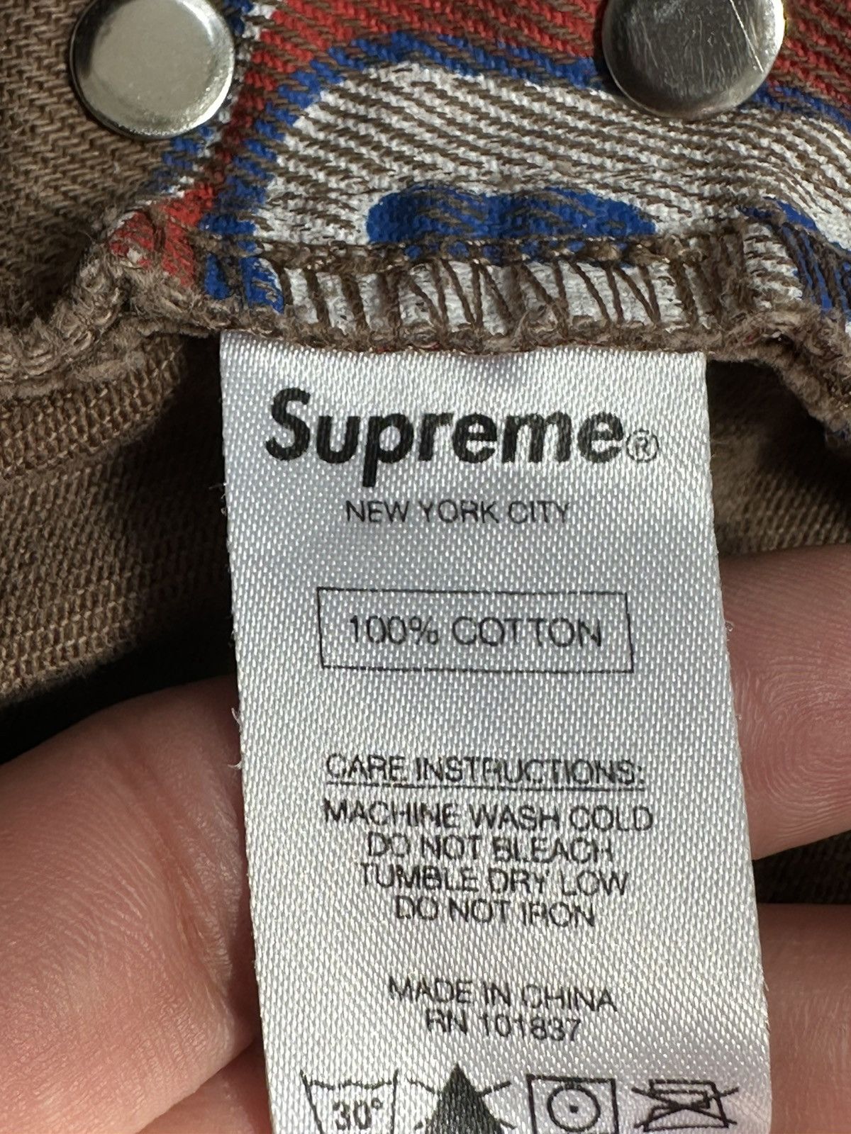 Supreme Supreme 666 5 pocket jeans Size US 32 / EU 48 - 4 Thumbnail