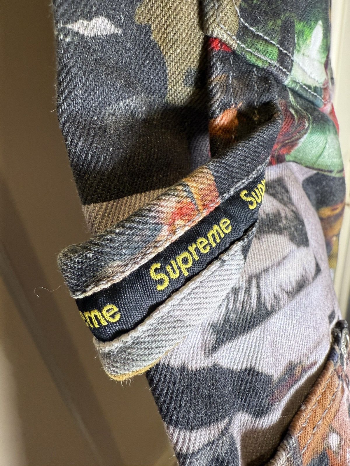 Supreme Supreme Nas & DMX Collage Double Knee Denim Print Pant Size US 32 / EU 48 - 3 Thumbnail