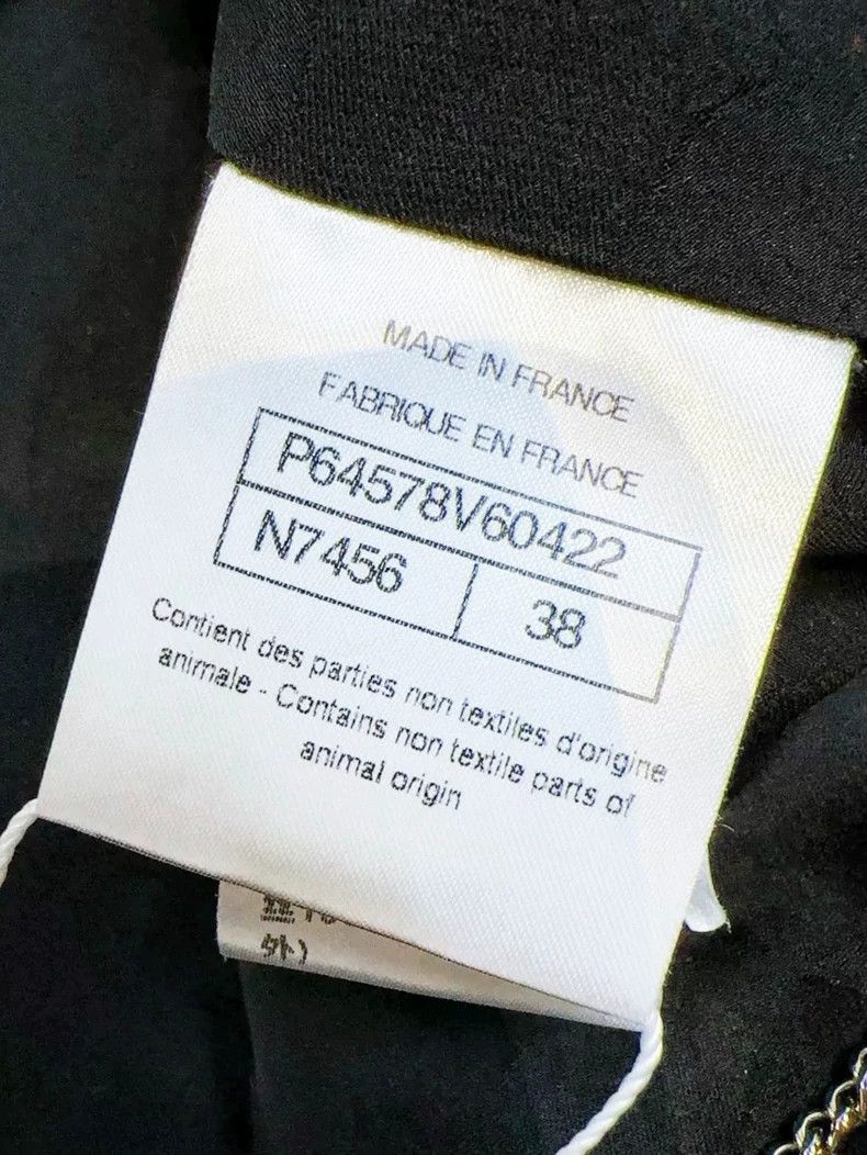 Chanel Chanel 20A popular black and silver illusion sequin short Size XS / US 0-2 / IT 36-38 - 8 Thumbnail