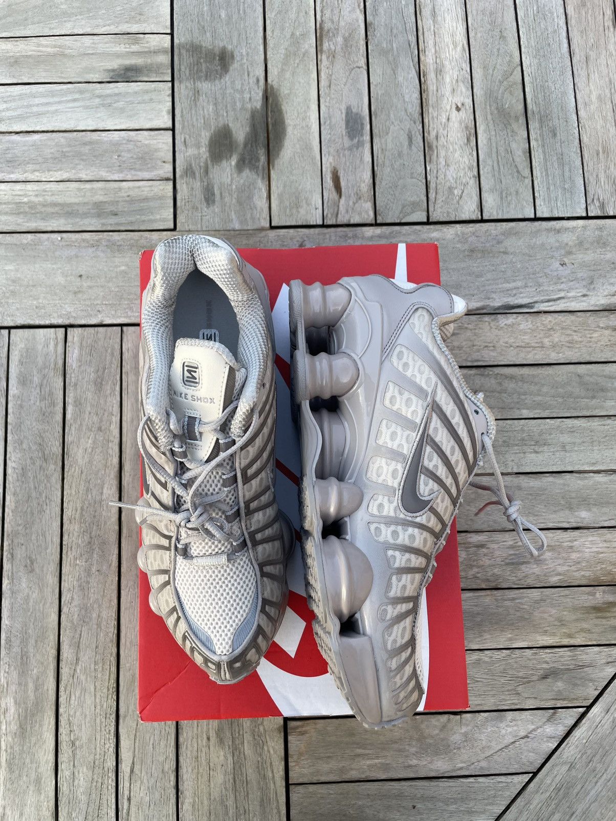 Nike Nike Shox TL Orewood Stone Size US 8.5 / EU 41-42 - 4 Thumbnail