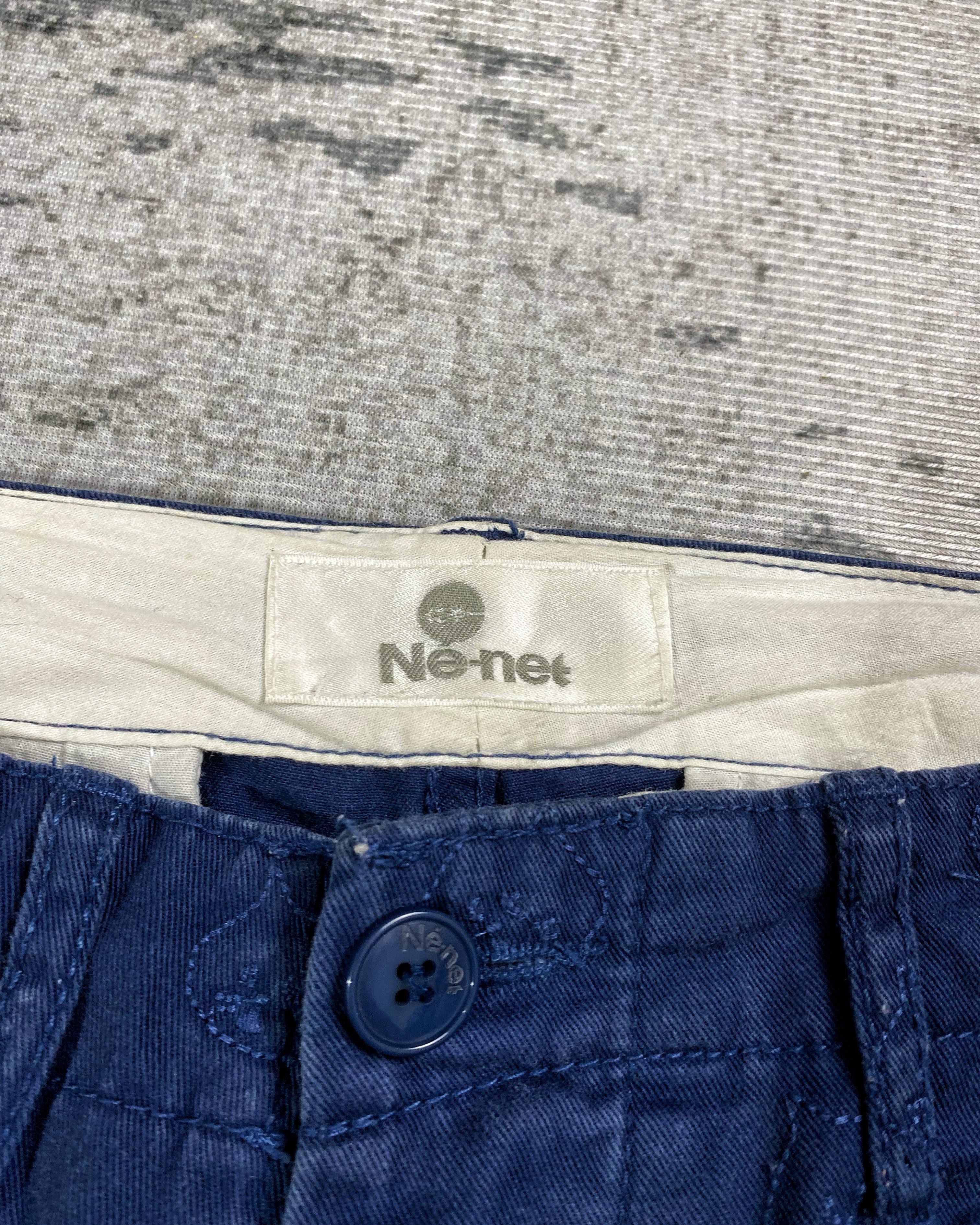 Issey Miyake 2000s Ne-net Pattern Cat Chino Pants y2k Lgb Ifsix Size US 32 / EU 48 - 6 Thumbnail