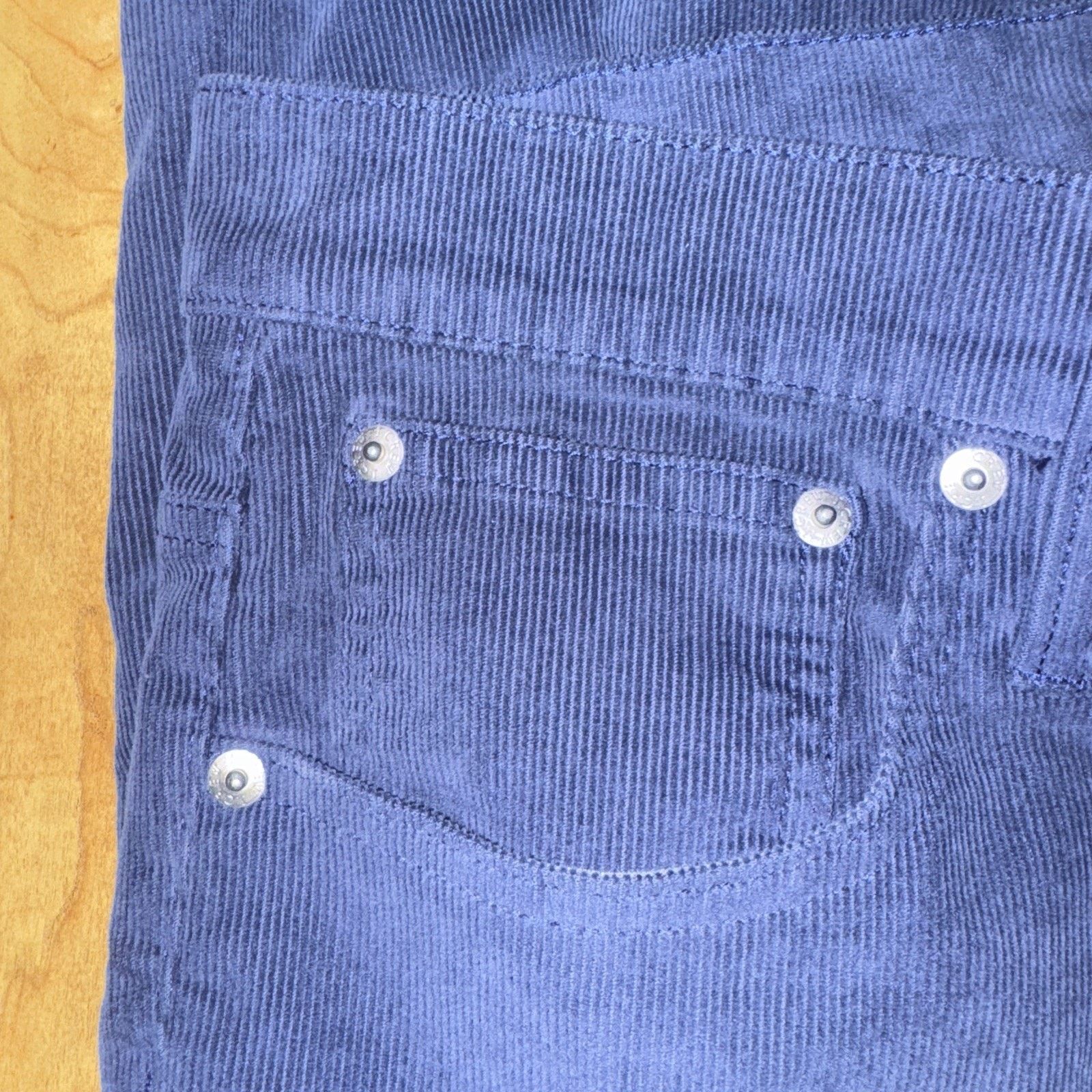 J.Crew × Vintage J Crew Corduroy Pants Blue 34x29.5 Size US 34 / EU 50 - 4 Thumbnail