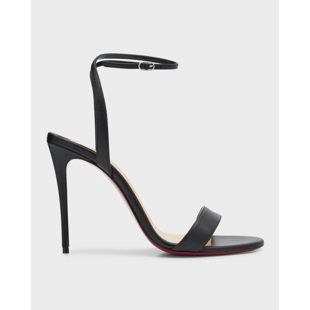 Christian Louboutin Christian Louboutin Loubigirl Ankle-Strap Red Sole Sandals Size US 7 / IT 37 - 11 Thumbnail