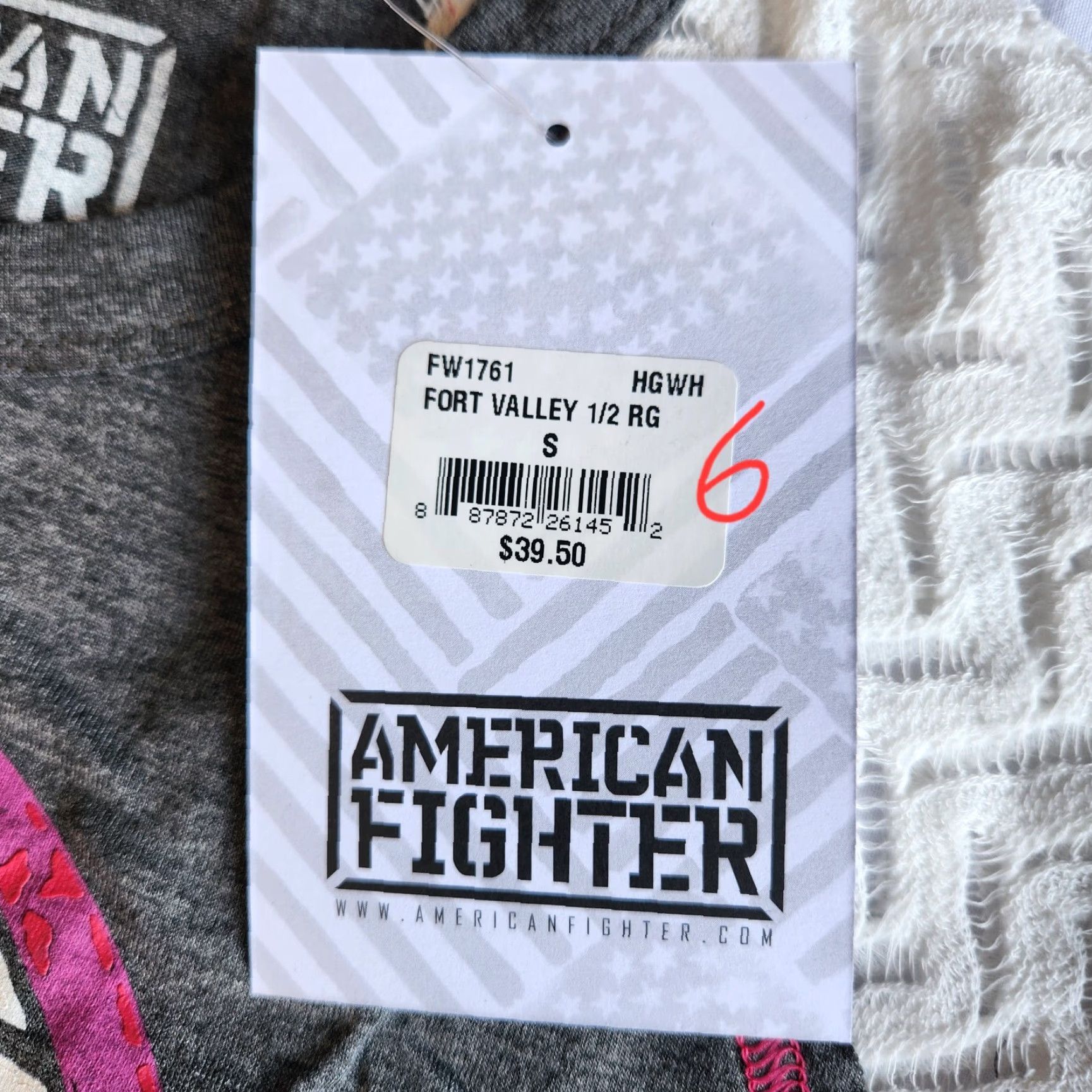 Vintage American Fighter by Affliction Fort Valley Women's SML Grey Pink Graphic T-Shirt Size S / US 4 / IT 40 - 8 Thumbnail