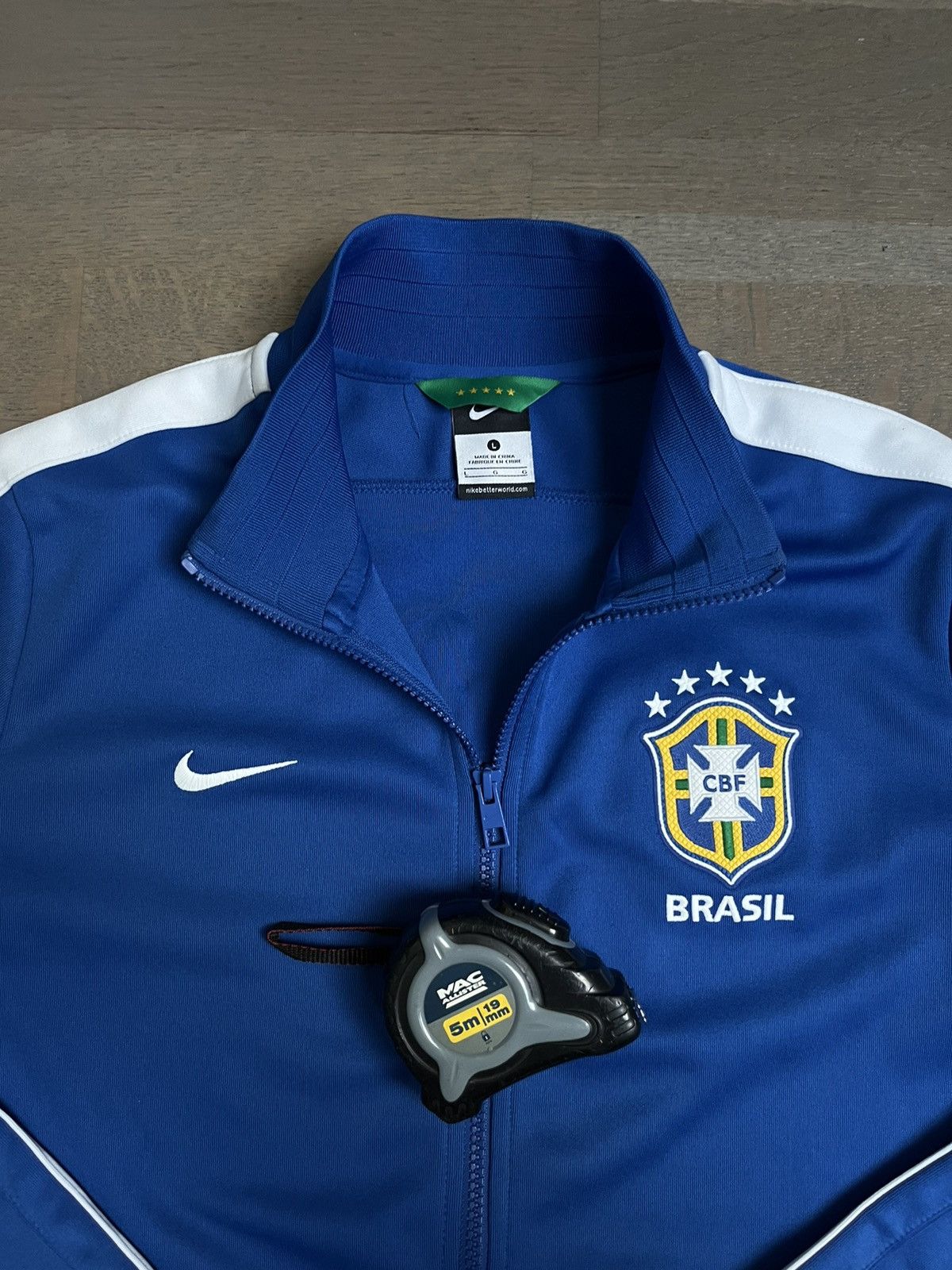 Nike × Vintage Brazil jacket Size US L / EU 52-54 / 3 - 3 Thumbnail