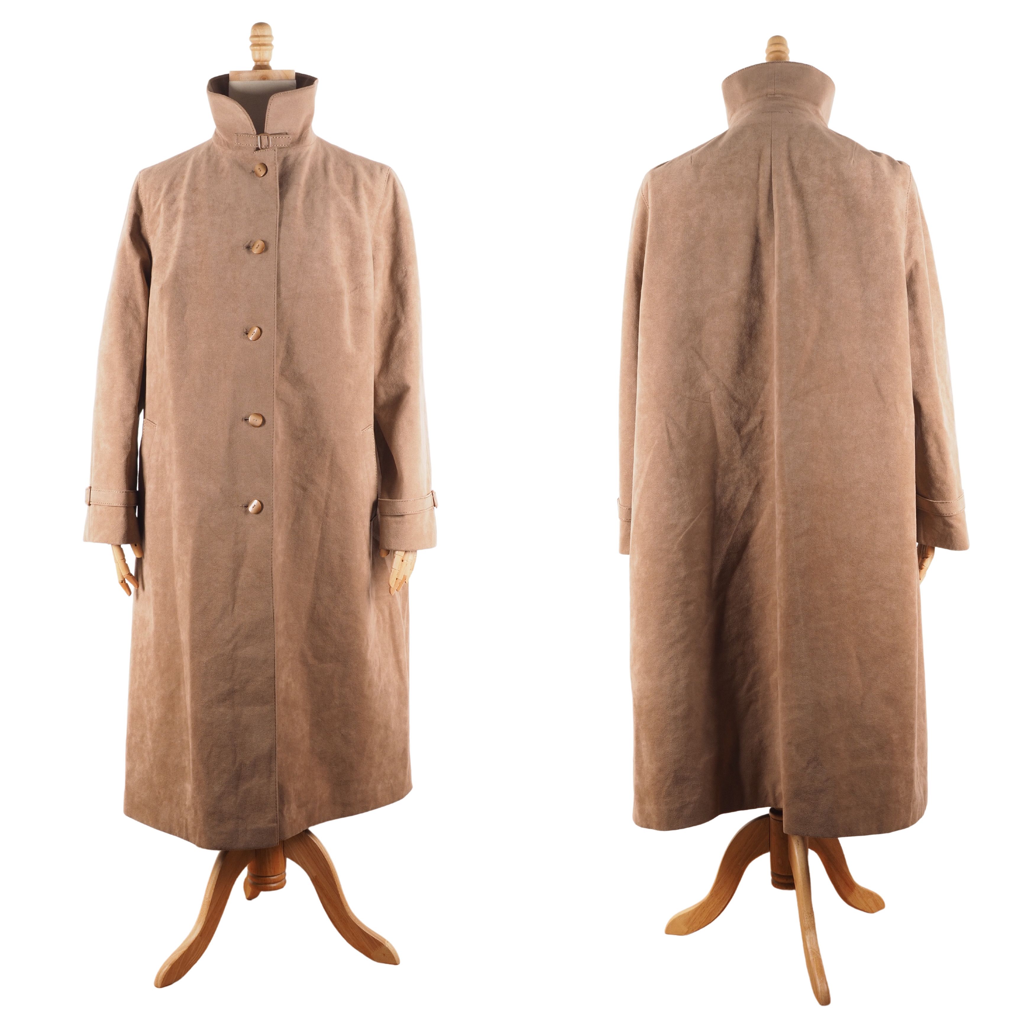 Designer × Vintage Jacques Esterel Paris Vintage Men's Classic Long Mac Coat Size US L / EU 52-54 / 3 - 1 Thumbnail