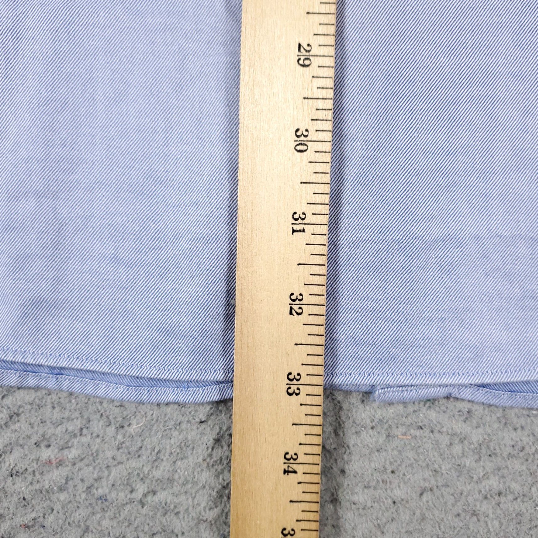 Tommy Hilfiger VINTAGE Tommy Hilfiger Shirt Mens XL Blue Casual Button Up Long Sleeve Size US XL / EU 56 / 4 - 5 Thumbnail