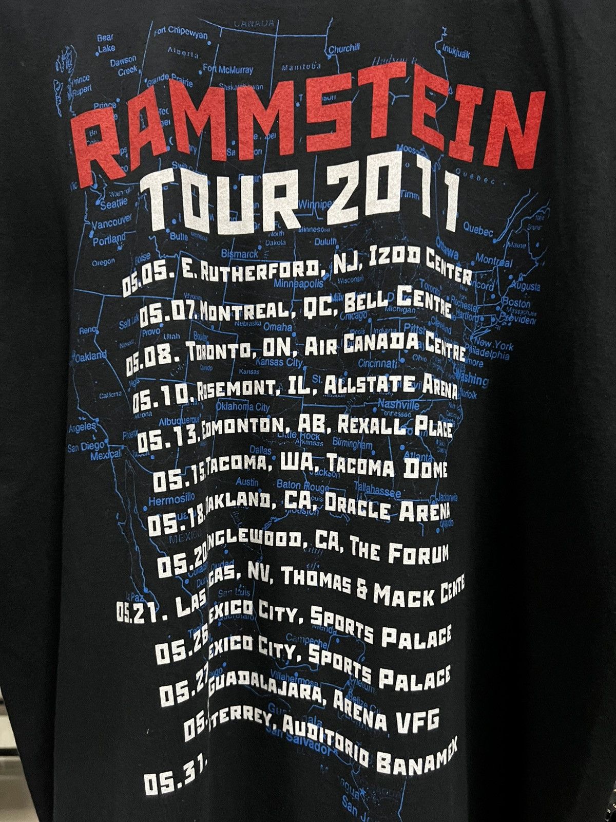 Vintage VINTAGE Rammstein 2000s Size US L / EU 52-54 / 3 - 5 Thumbnail
