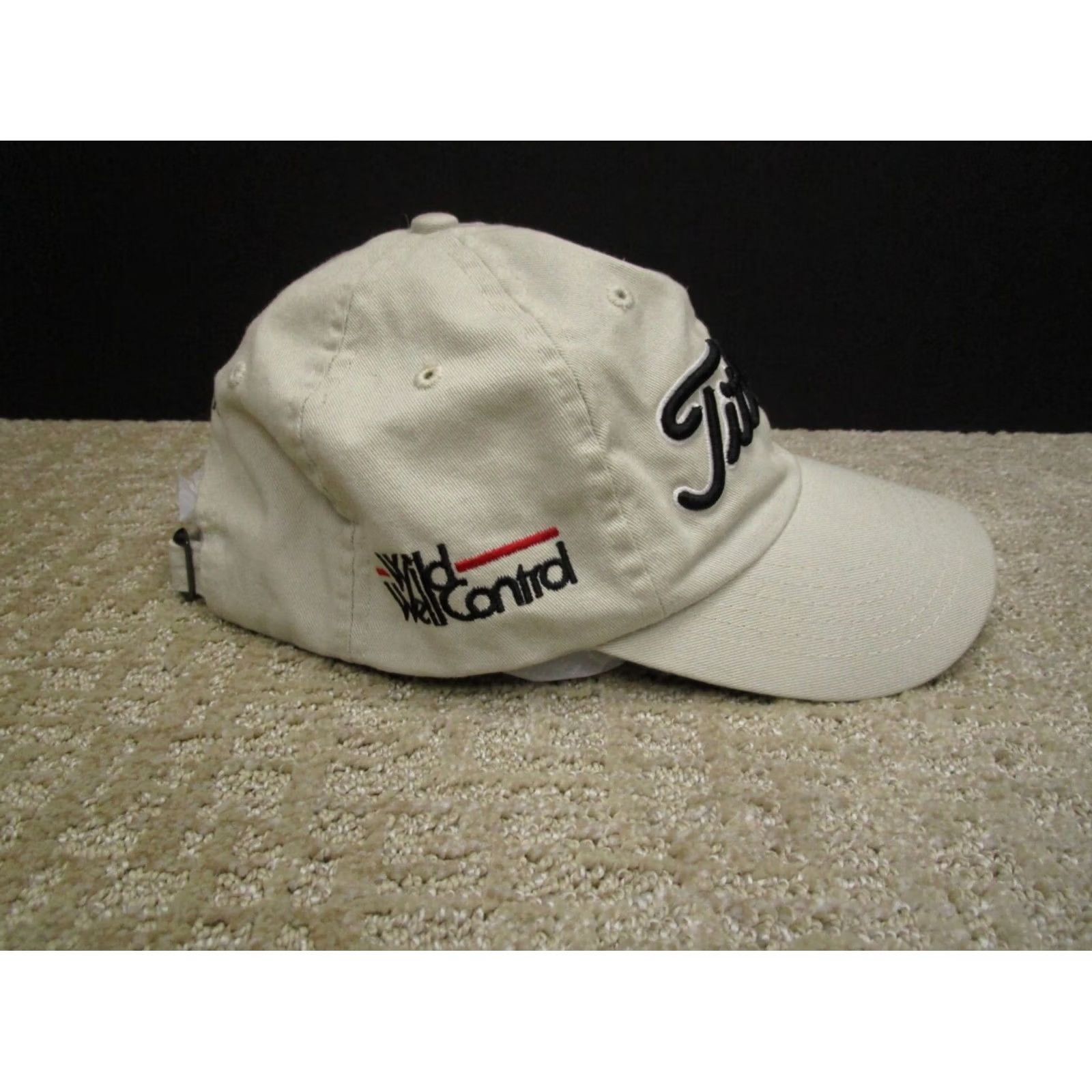 Titleist Titleist Hat Cap Buckle Back Men Adjustable Brown Golf Embroidered Logo Classic Dad Outdoor Preppy Sports Hat Mens Brown Cap Size ONE SIZE - 4 Thumbnail