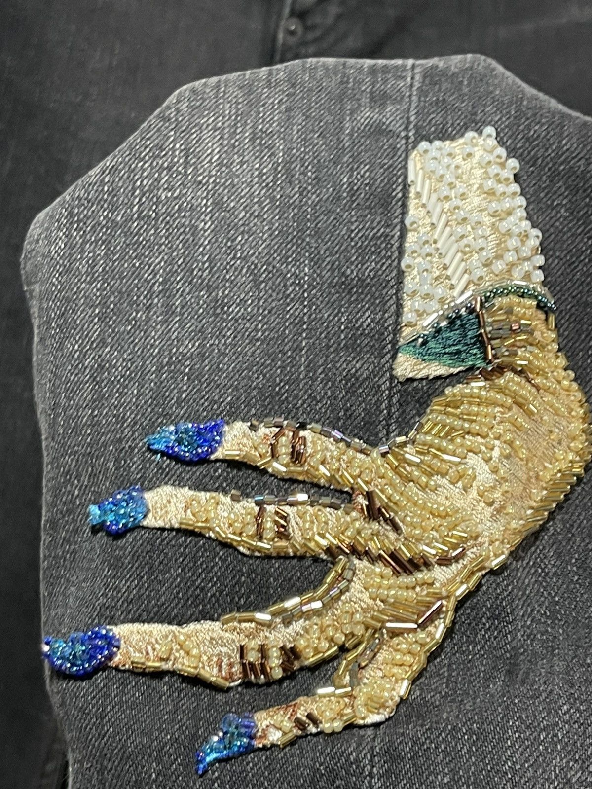 Undercover Undercover AW23 D-Hand Embroidered Jeans Size US 32 / EU 48 - 5 Thumbnail