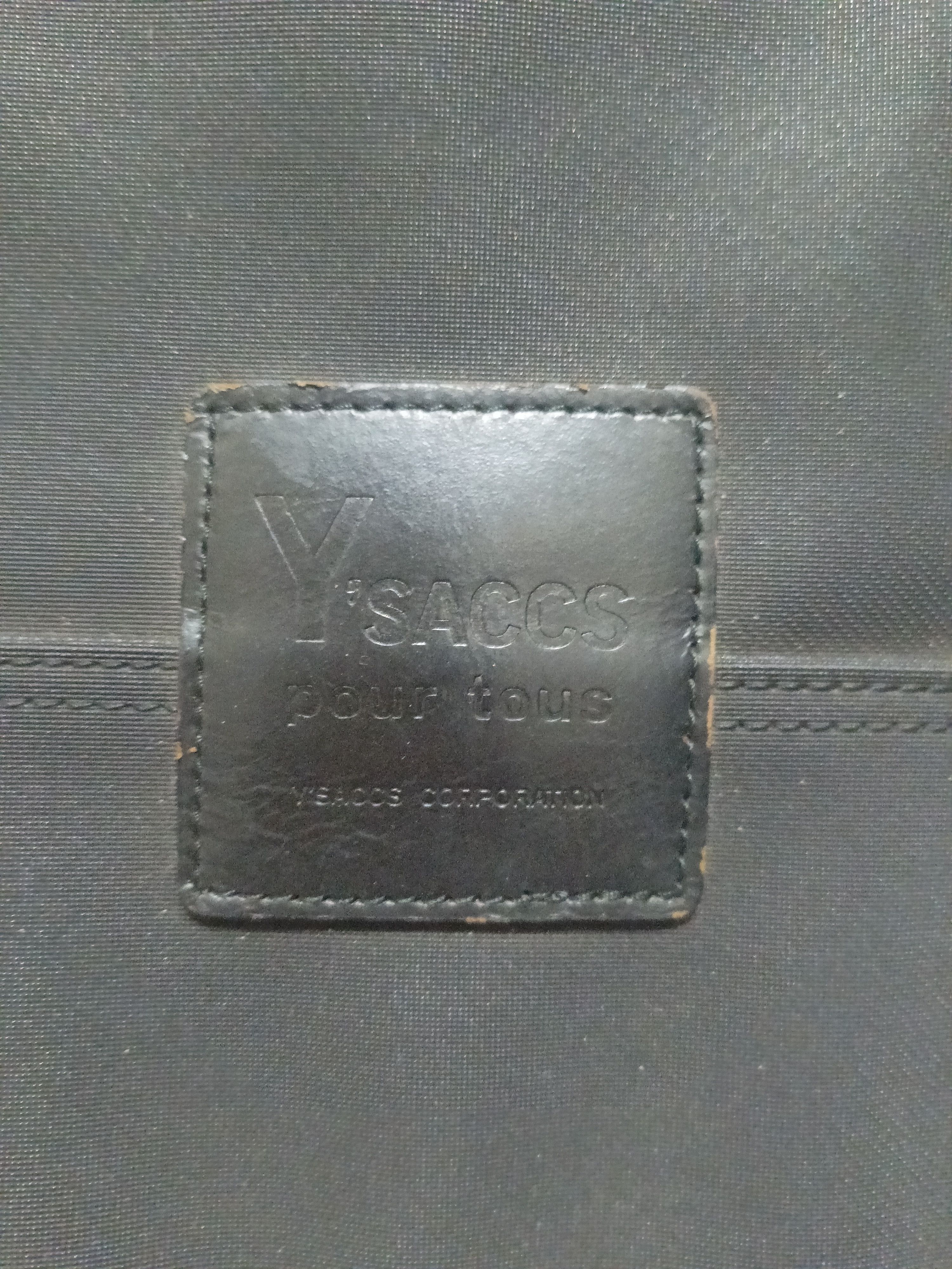 Japanese Brand × Y's for Men × Yohji Yamamoto Y'SACCS pour tous By Yohji Yamamoto Sling Messenger Bag Size ONE SIZE - 2 Thumbnail