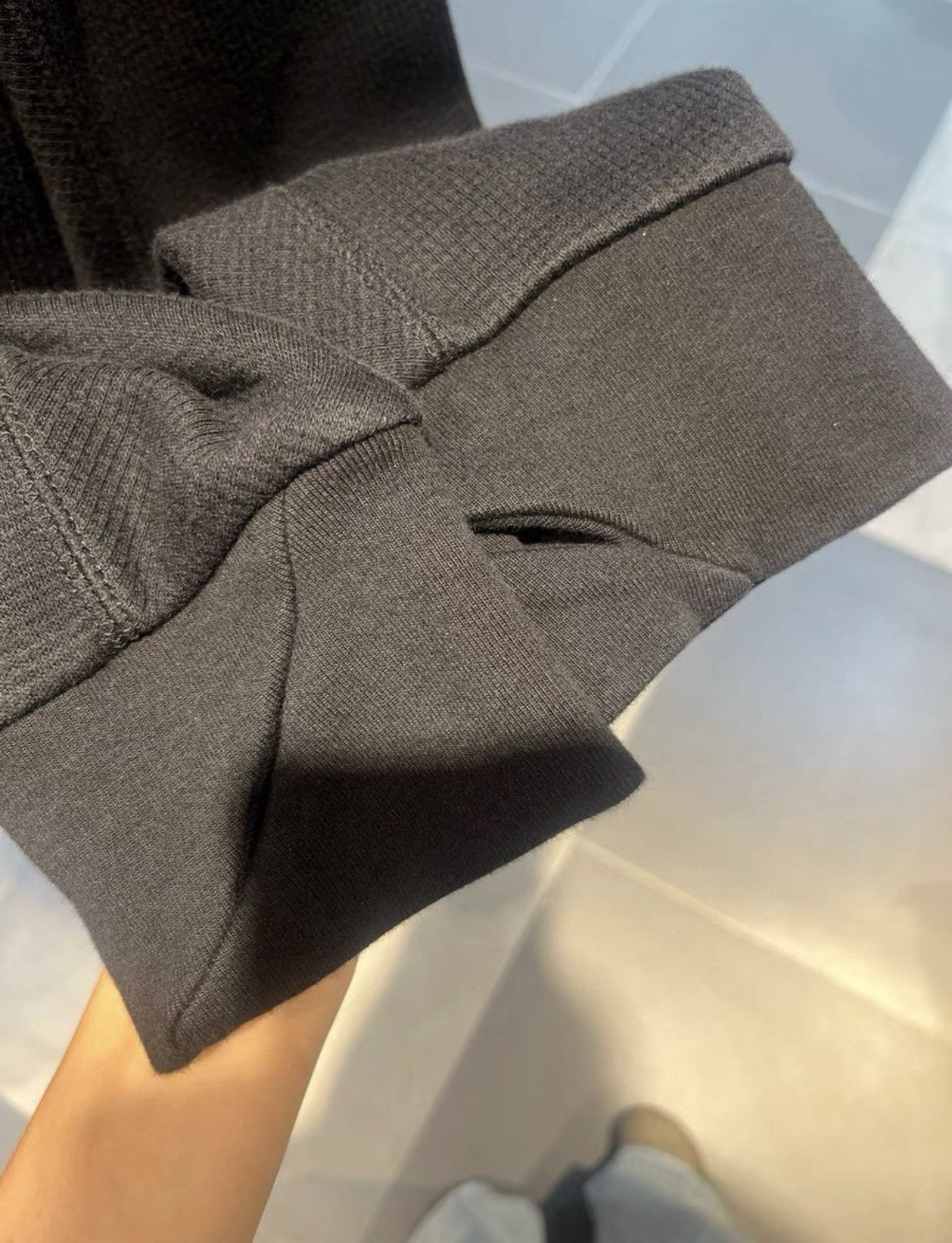 11 By Boris Bidjan Saberi 11 BY BORIS BIDJAN SABERI Black Hooded Sweatshirt Size US XL / EU 56 / 4 - 3 Thumbnail