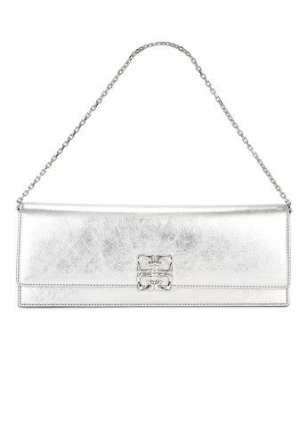 Givenchy o1srvl11e0625 Size:OS/ 4G Liquid-Long Clutch in Silver Size ONE SIZE - 1 Thumbnail