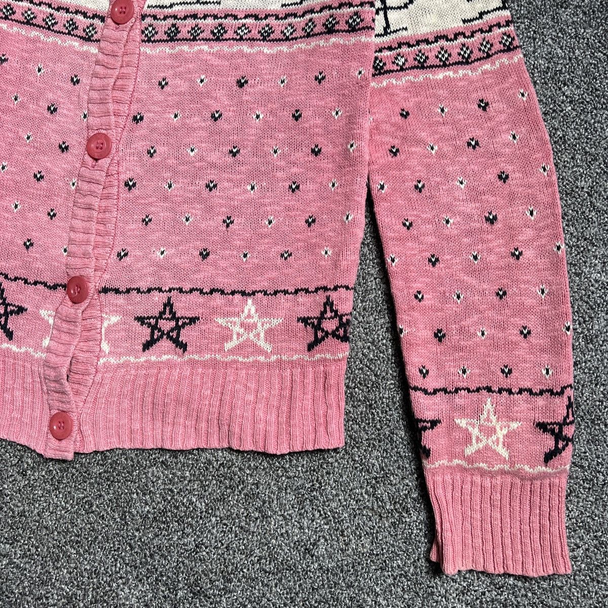 Hysteric Glamour Vintage Hysteric Glamour Chillin Flower Knit Cardigan Size S / US 4 / IT 40 - 7 Thumbnail