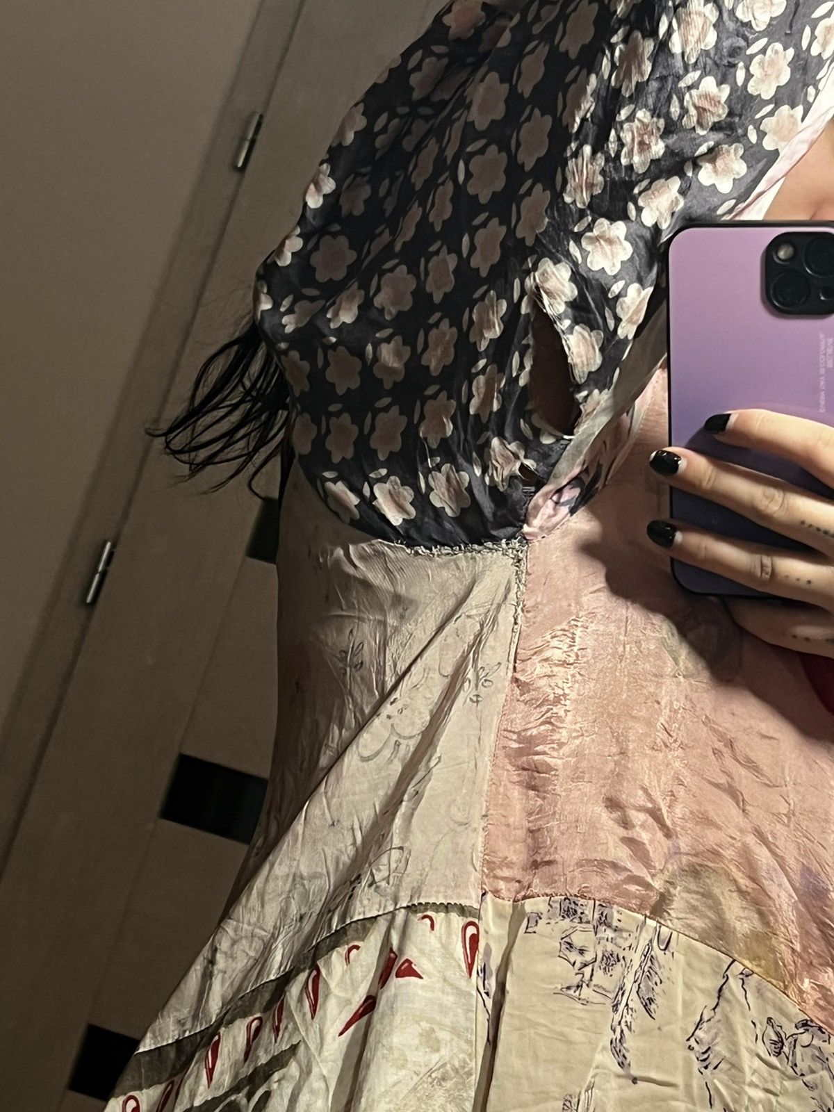 Vintage Boho hippie style maxi dress Size ONE SIZE - 8 Thumbnail