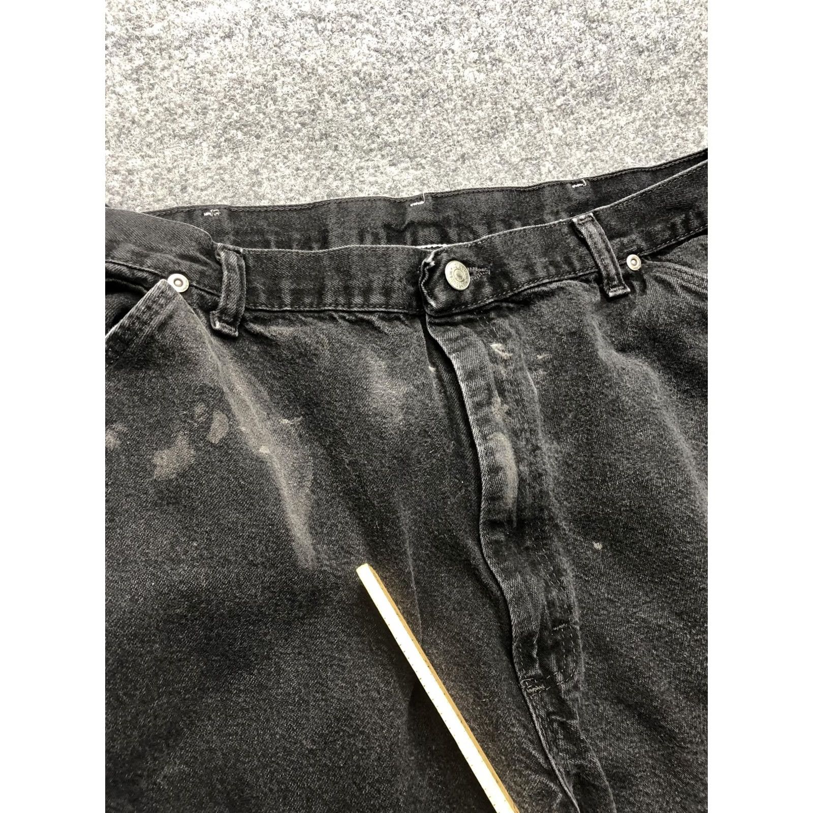 Dickies Dickies Jeans Mens 38x30 CarpentER Relaxed Fit Straight Leg Denim Workwear Gray Size US 38 / EU 54 - 5 Thumbnail